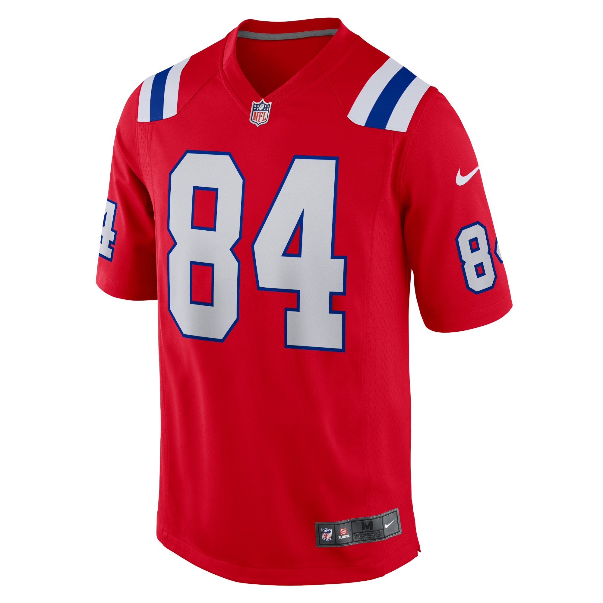 Kendrick Bourne New England Patriots Nike Game Jersey - Red - vstockx