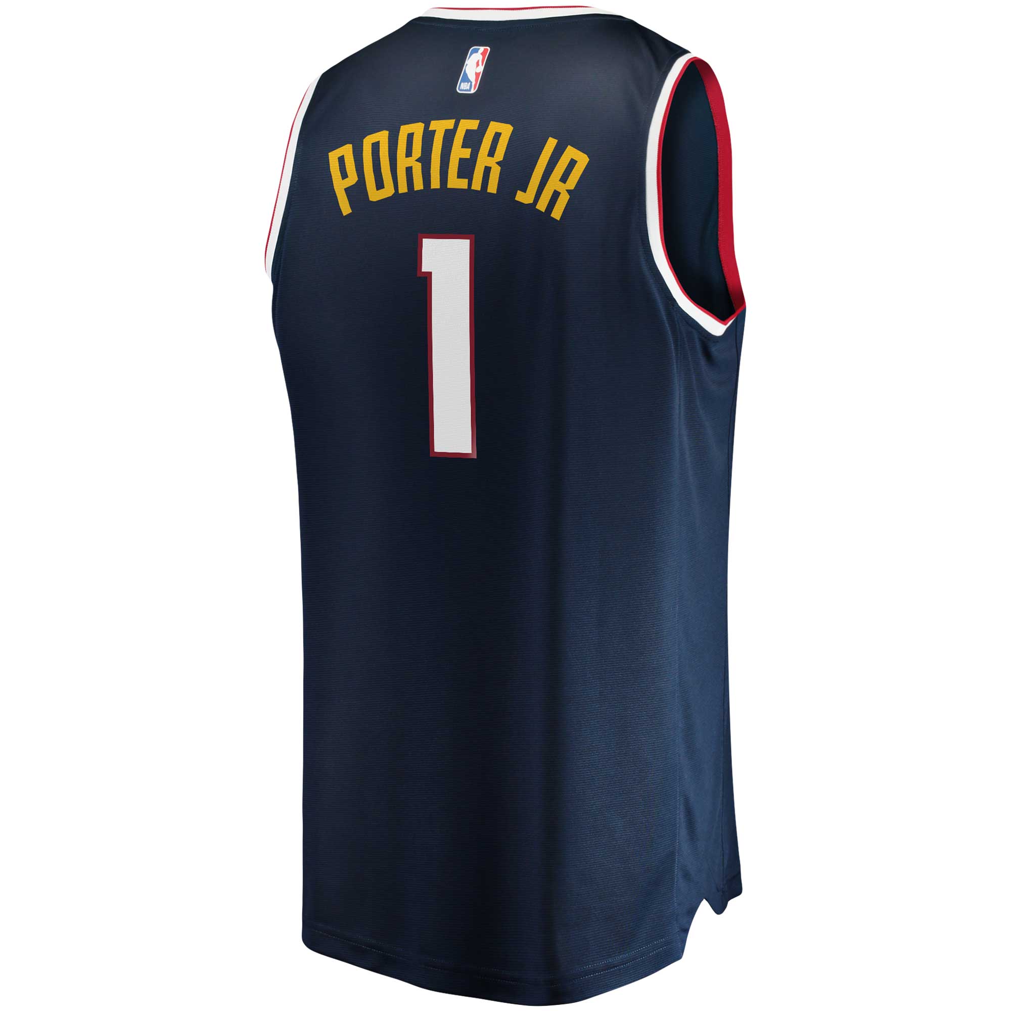 Michael Porter Jr. Denver Nuggets Fanatics Branded Youth 2022/23 Fast Break Player Jersey - Icon Edition - Navy - vstockx