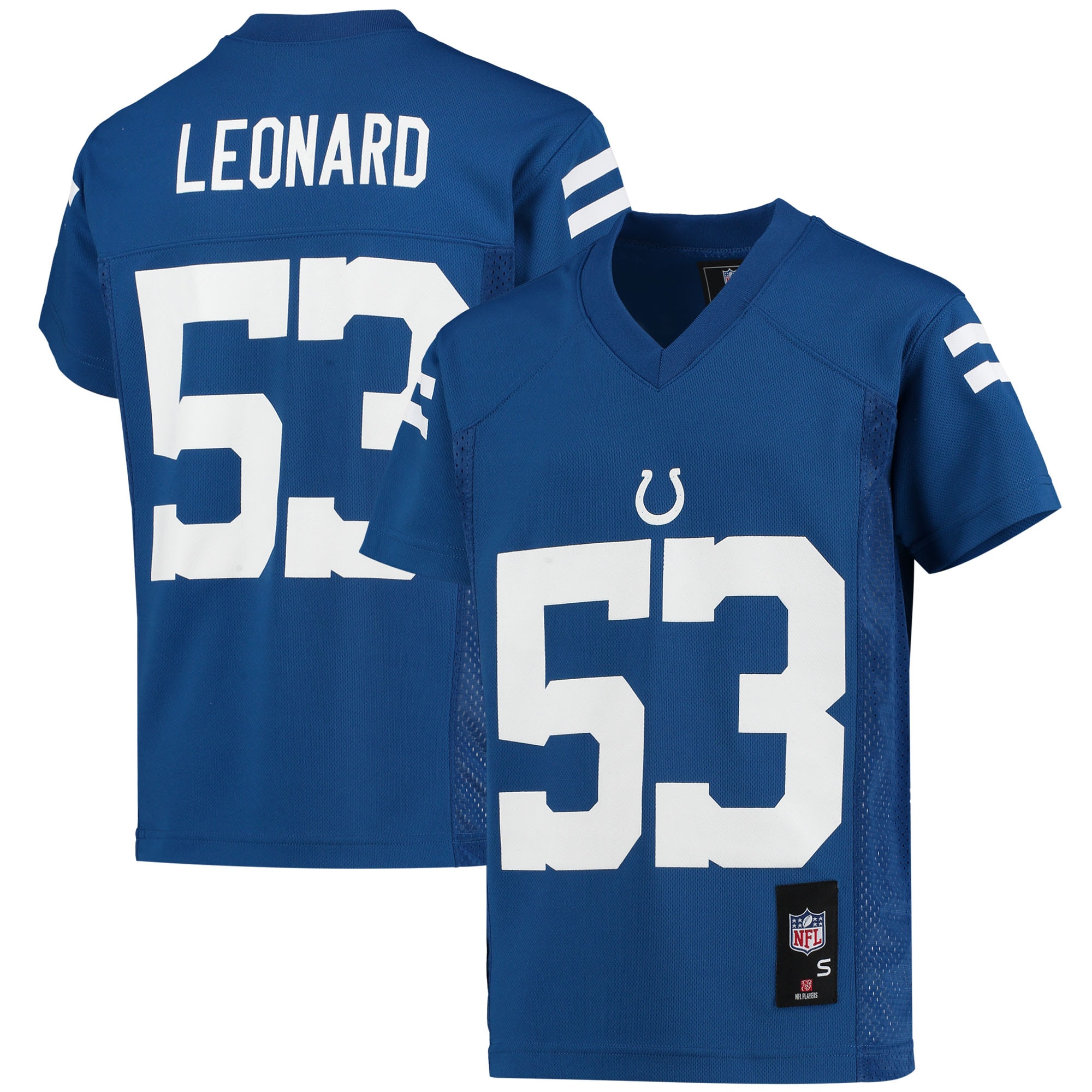 Shaquille Leonard Indianapolis Colts Youth Replica Player Jersey - Royal - vstockx