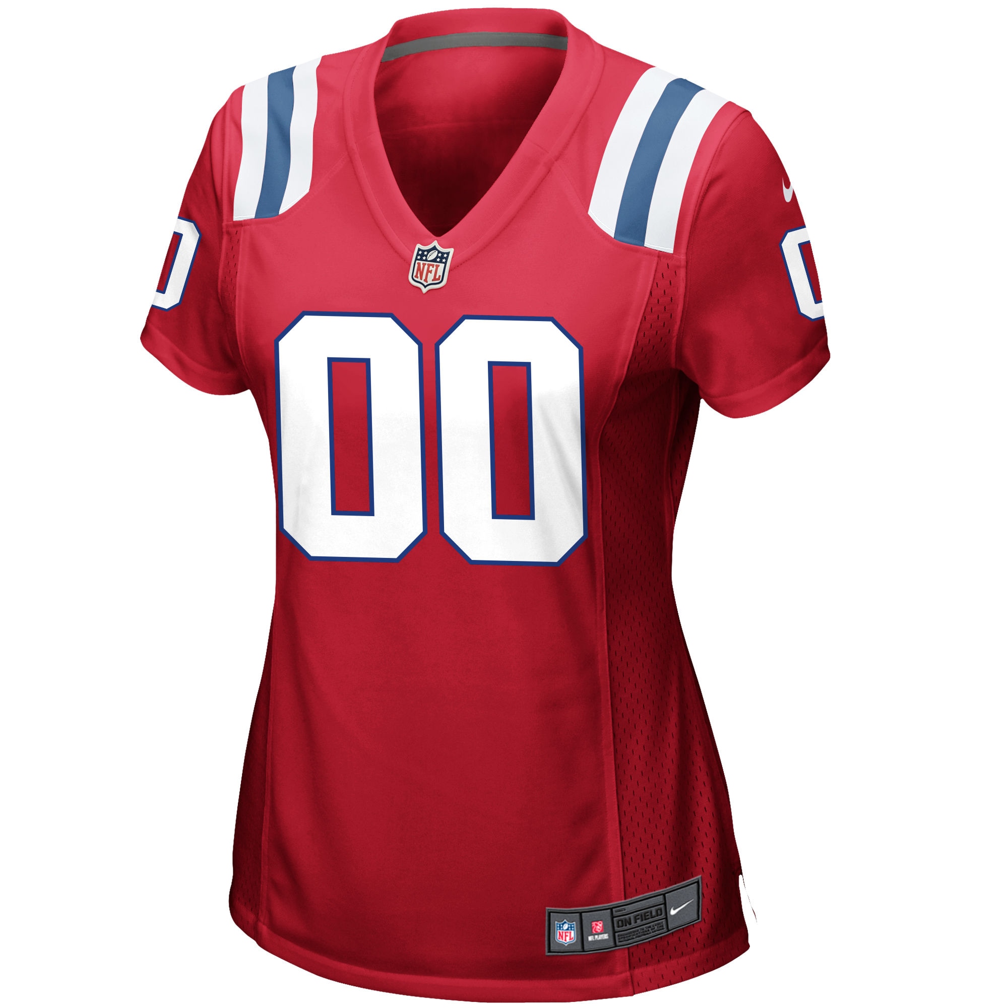New England Patriots Nike Women's Alternate Custom Jersey - Red - vstockx