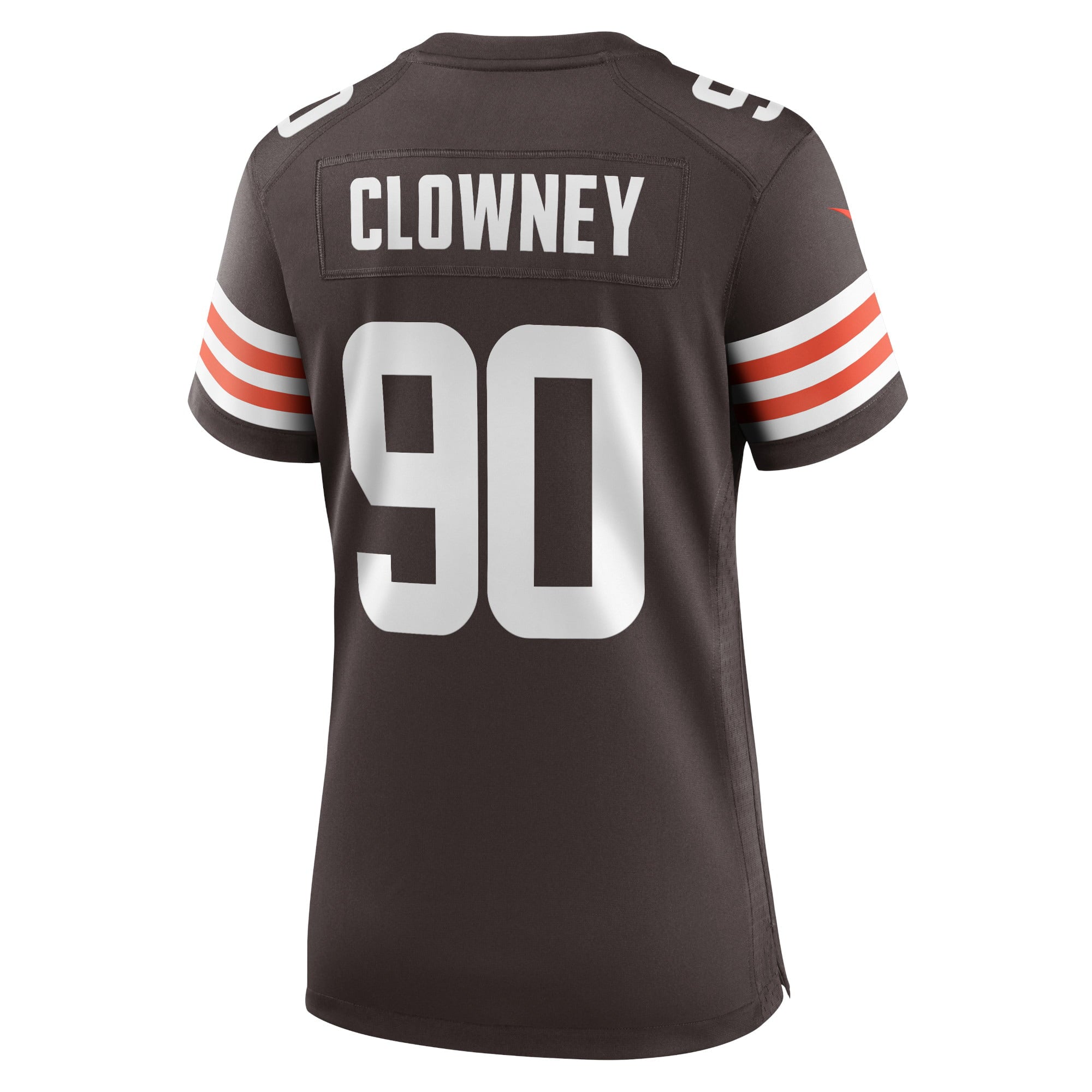 Women's Nike Jadeveon Clowney Brown Cleveland Browns Game Jersey - vstockx