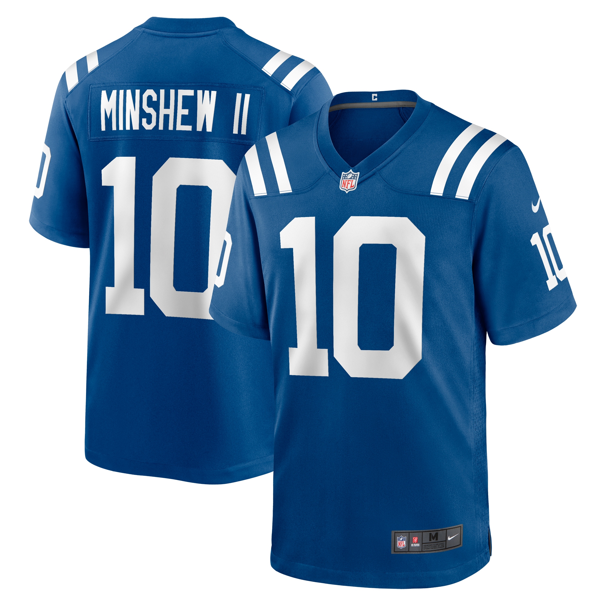 Gardner Minshew II Indianapolis Colts Nike Game Jersey - Royal - vstockx