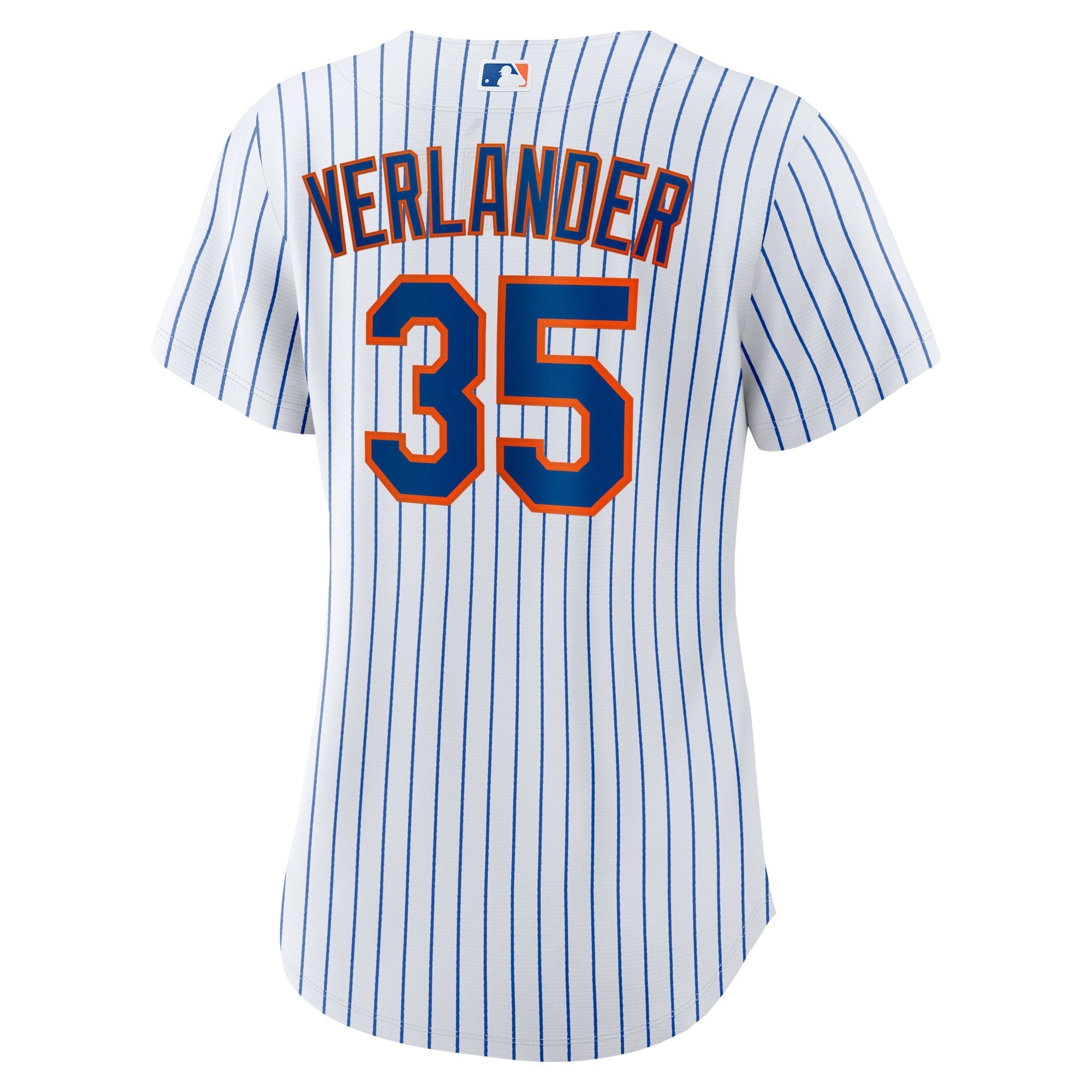 Women's Nike Justin Verlander White/Royal New York Mets Home Replica Player Jersey - vstockx