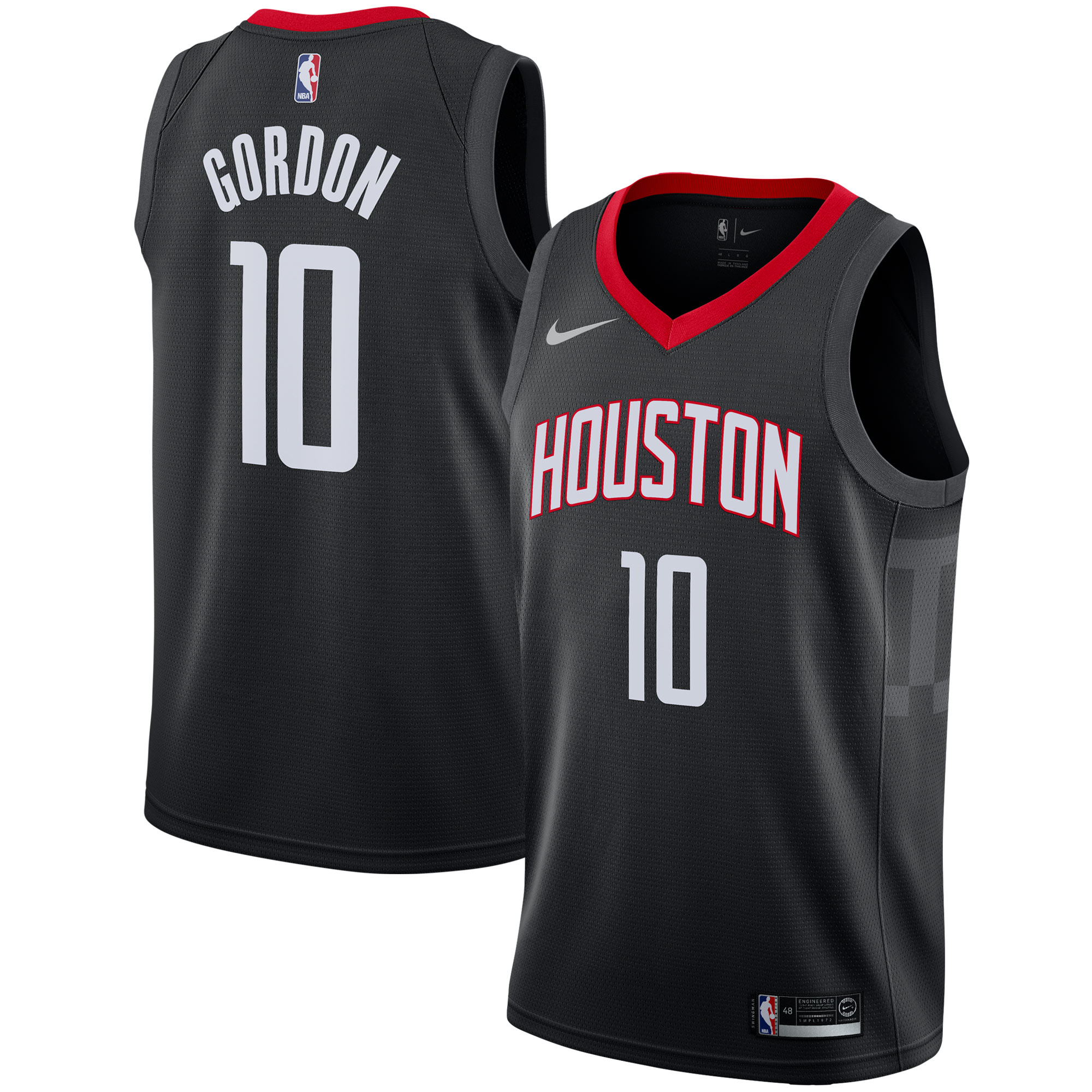 Eric Gordon Houston Rockets Nike Swingman Jersey - Statement Edition - Black - vstockx