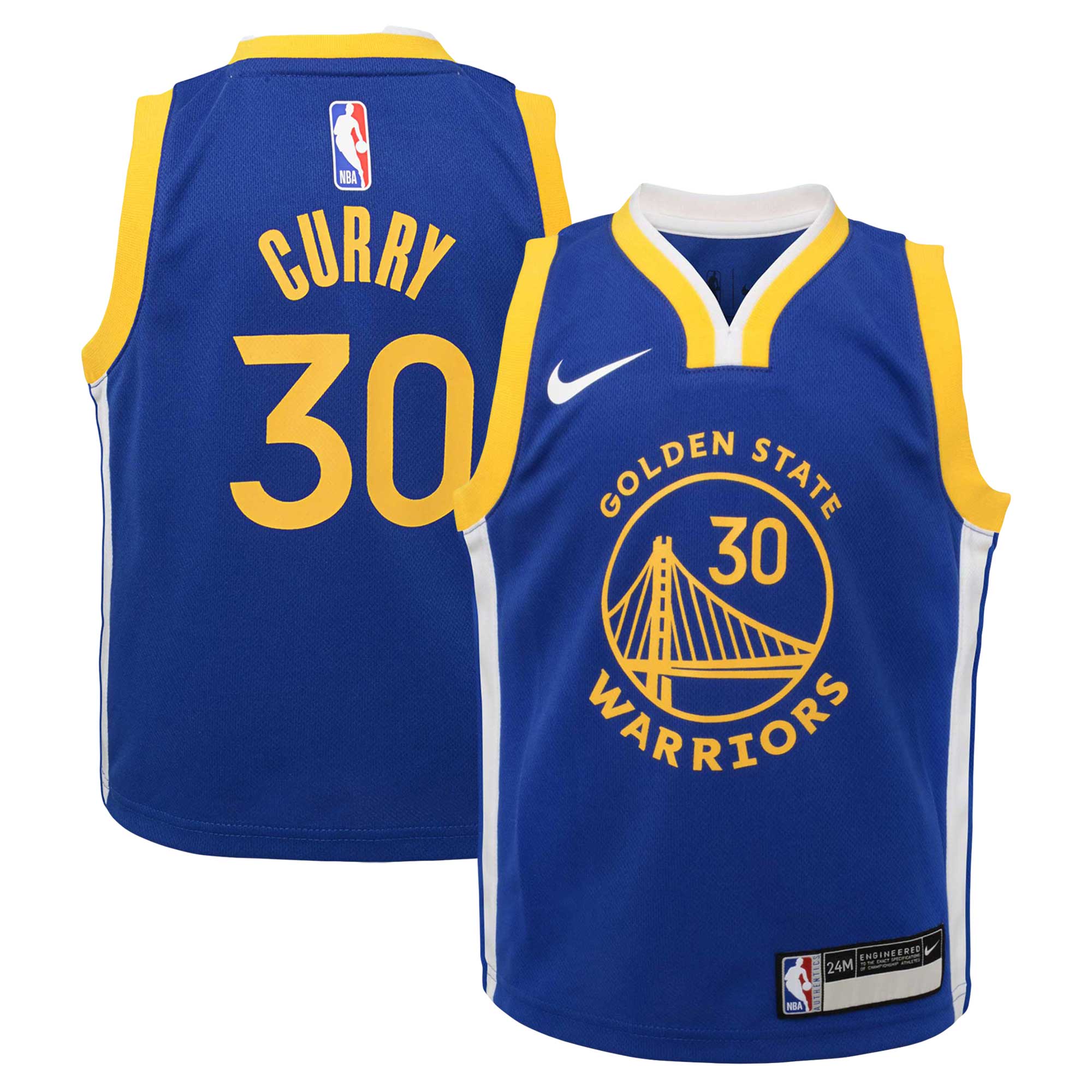 Stephen Curry Golden State Warriors Nike Infant Swingman Player Jersey - Icon Edition - Royal - vstockx