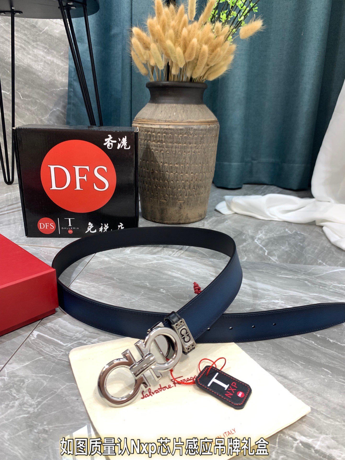 Streetwear Belt Ferragamo 319300 size:3.5cm - vstockx