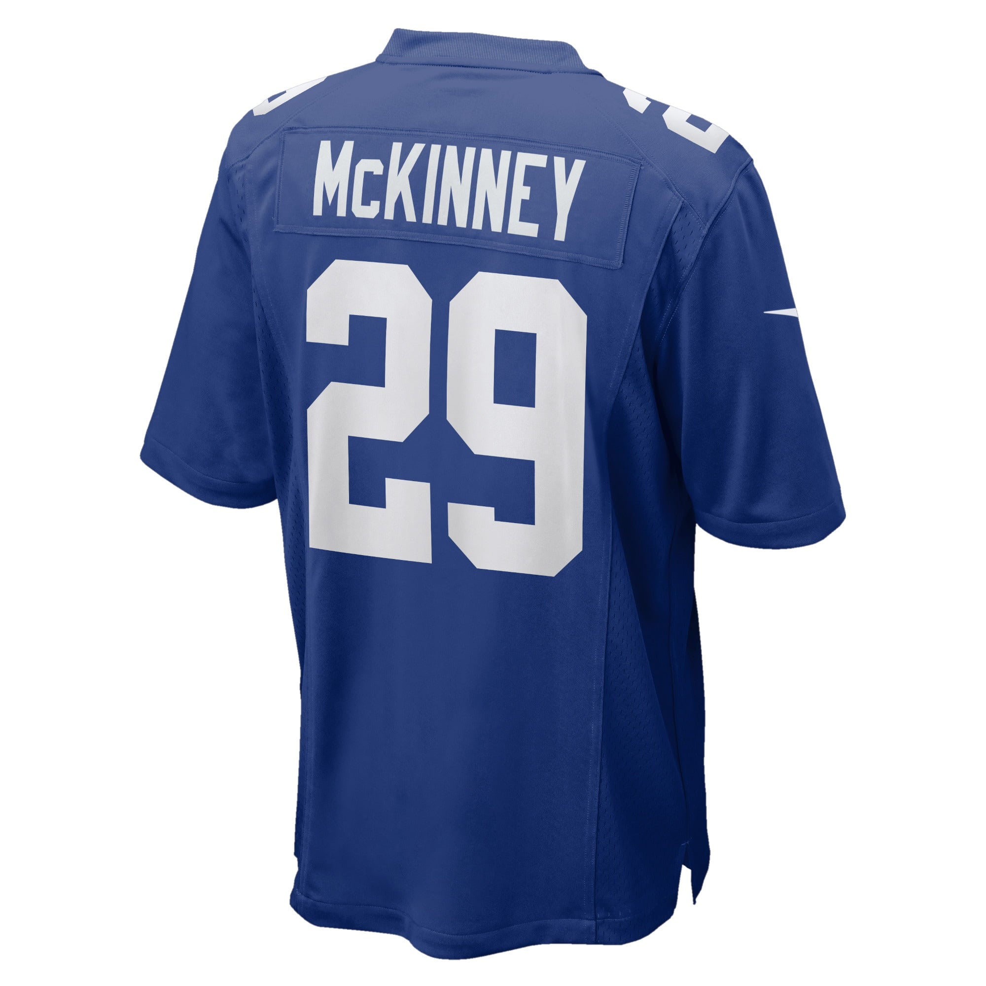 Men's Nike Xavier McKinney Royal New York Giants Game Jersey - vstockx