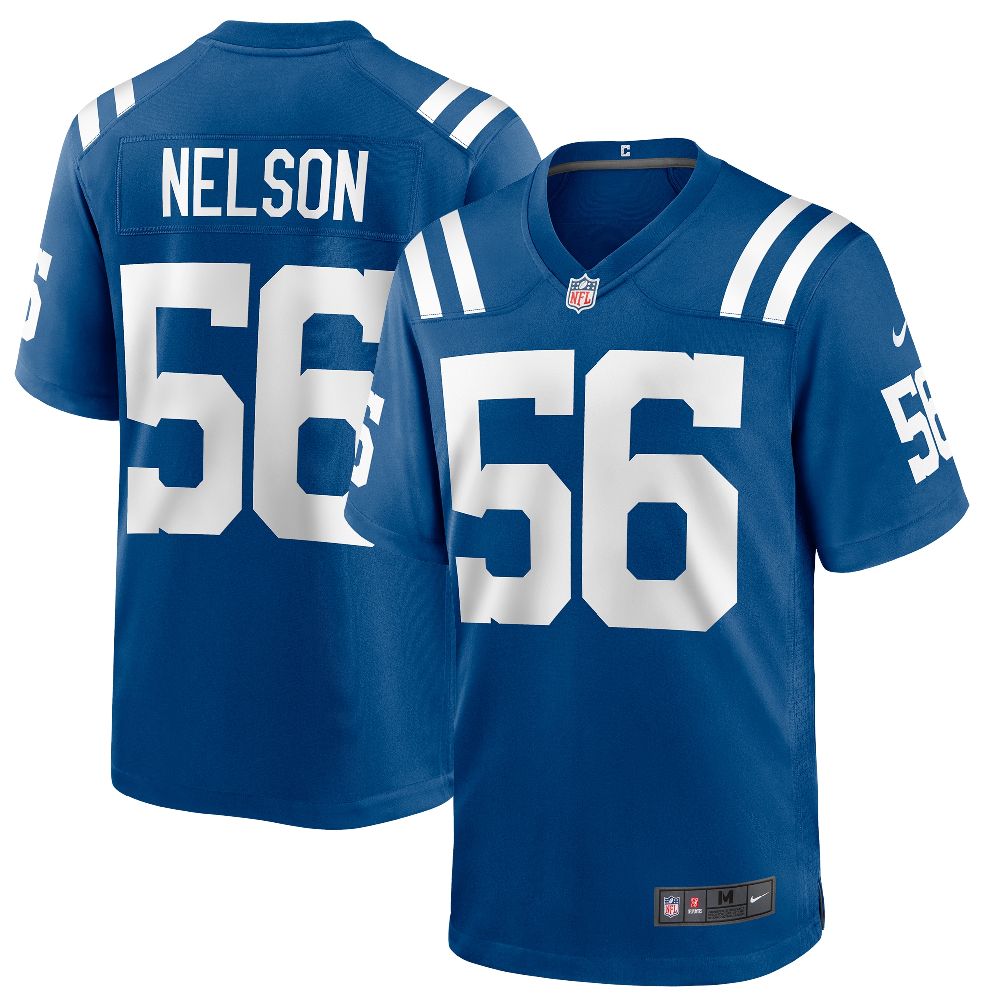 Quenton Nelson Indianapolis Colts Nike Game Player Jersey - Royal - vstockx