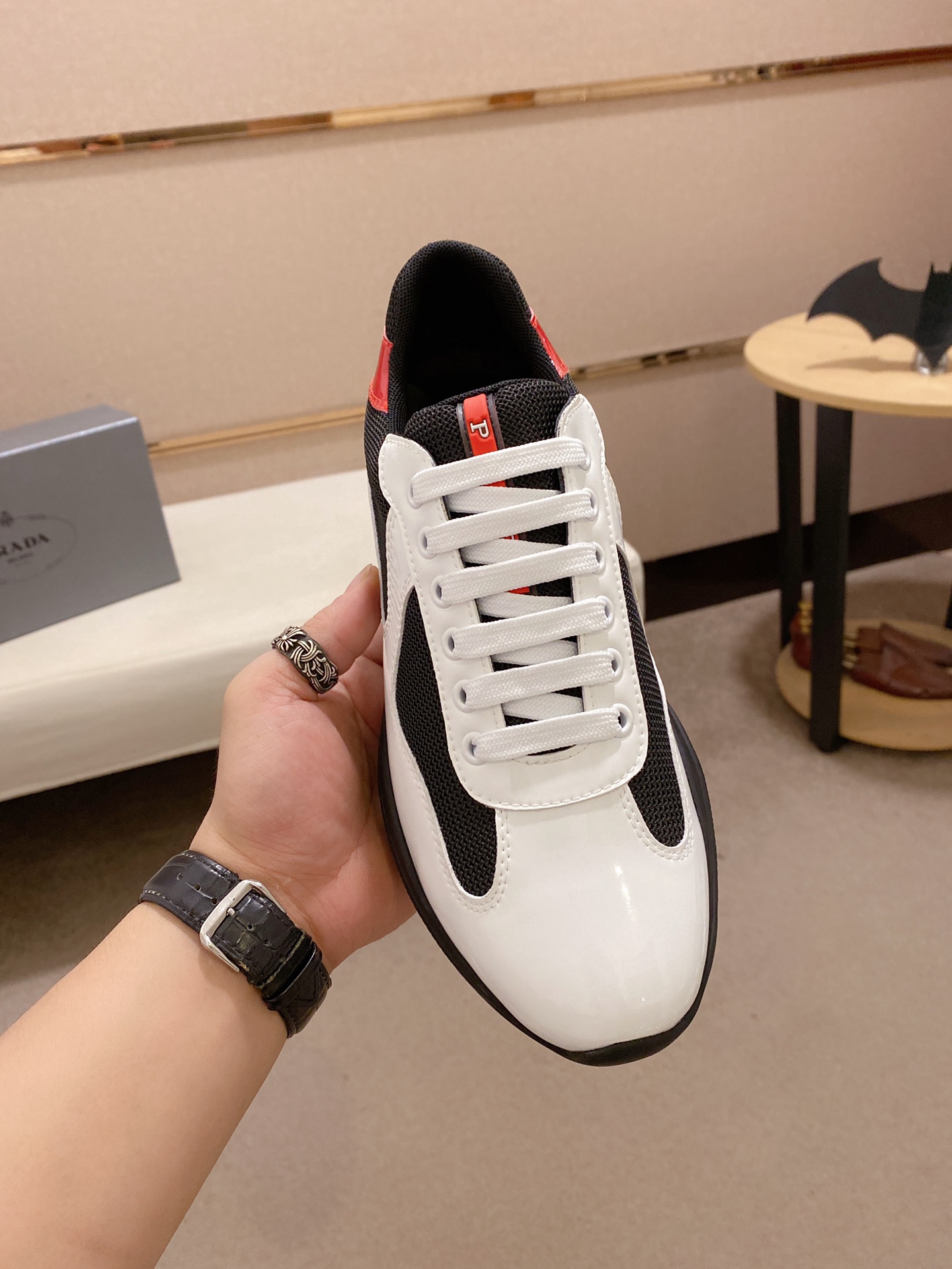 Prada America's Cup sneaker 4 - vstockx