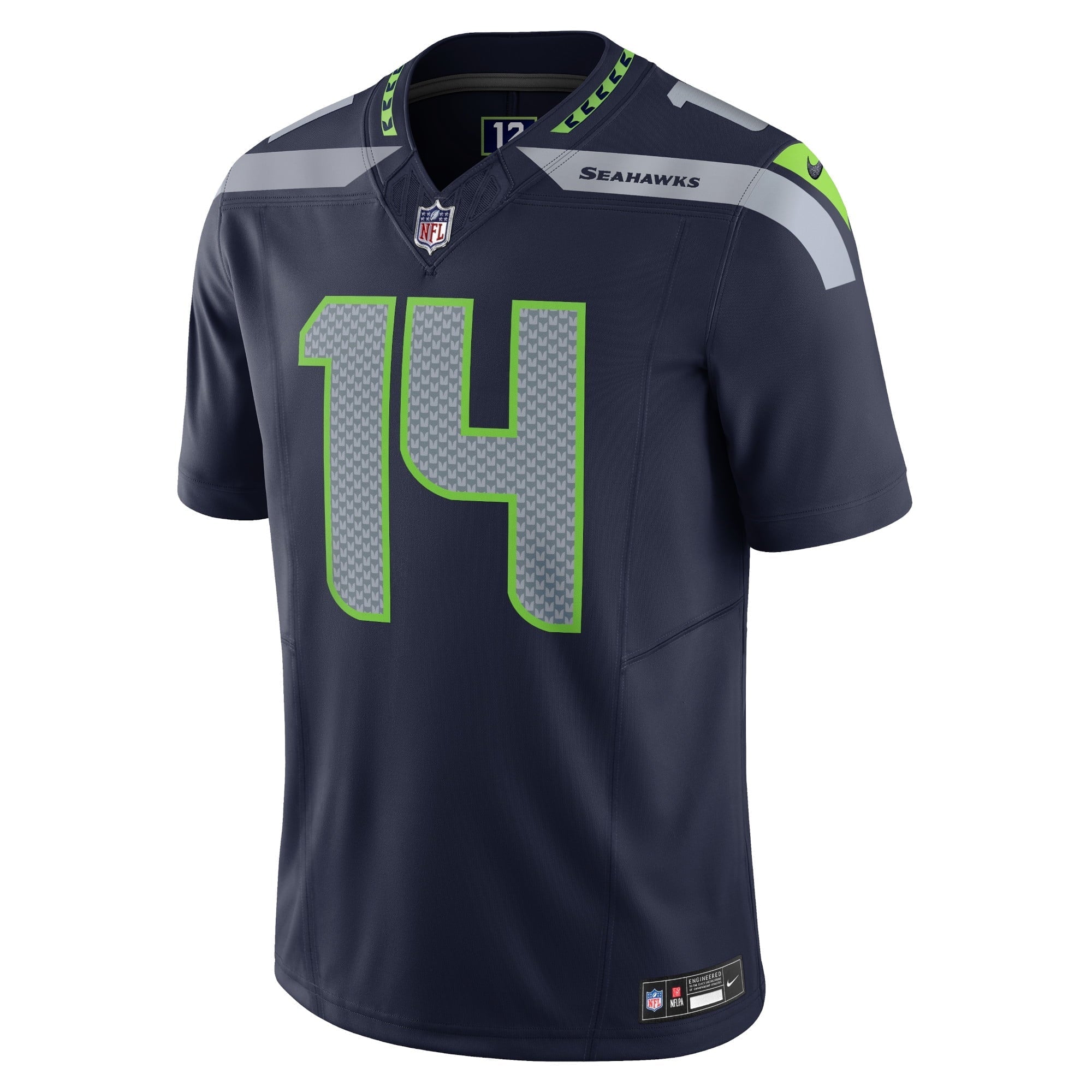 Men's Nike DK Metcalf College Navy Seattle Seahawks Vapor F.U.S.E. Limited Jersey - vstockx