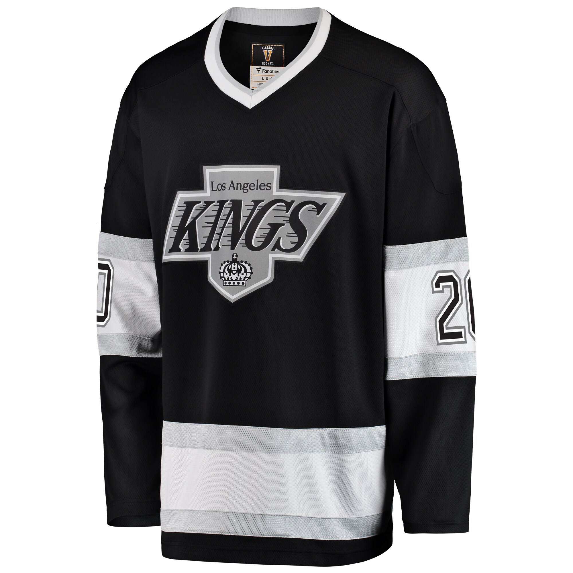 Luc Robitaille Los Angeles Kings Fanatics Branded Premier Breakaway Retired Player Jersey - Black - vstockx