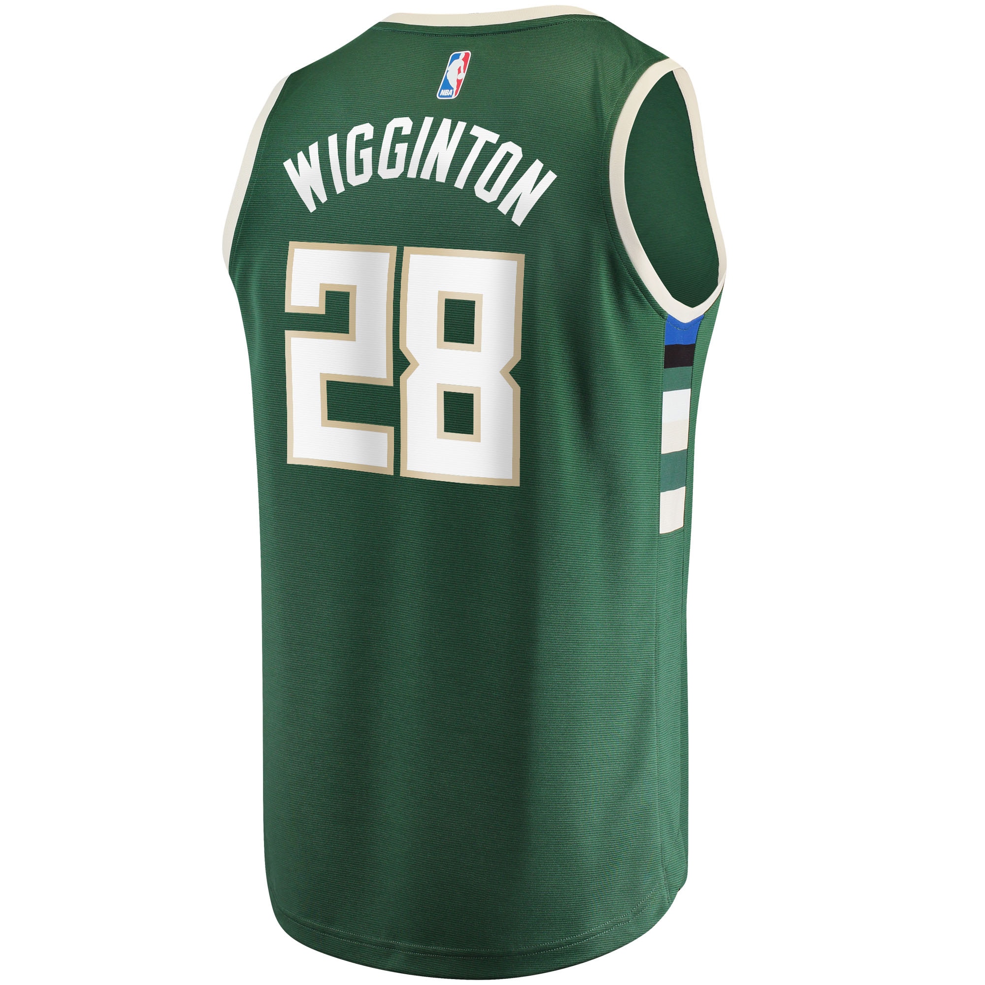 Lindell Wigginton Milwaukee Bucks Fanatics Branded 2021/22 Fast Break Replica Jersey - Icon Edition - Green - vstockx
