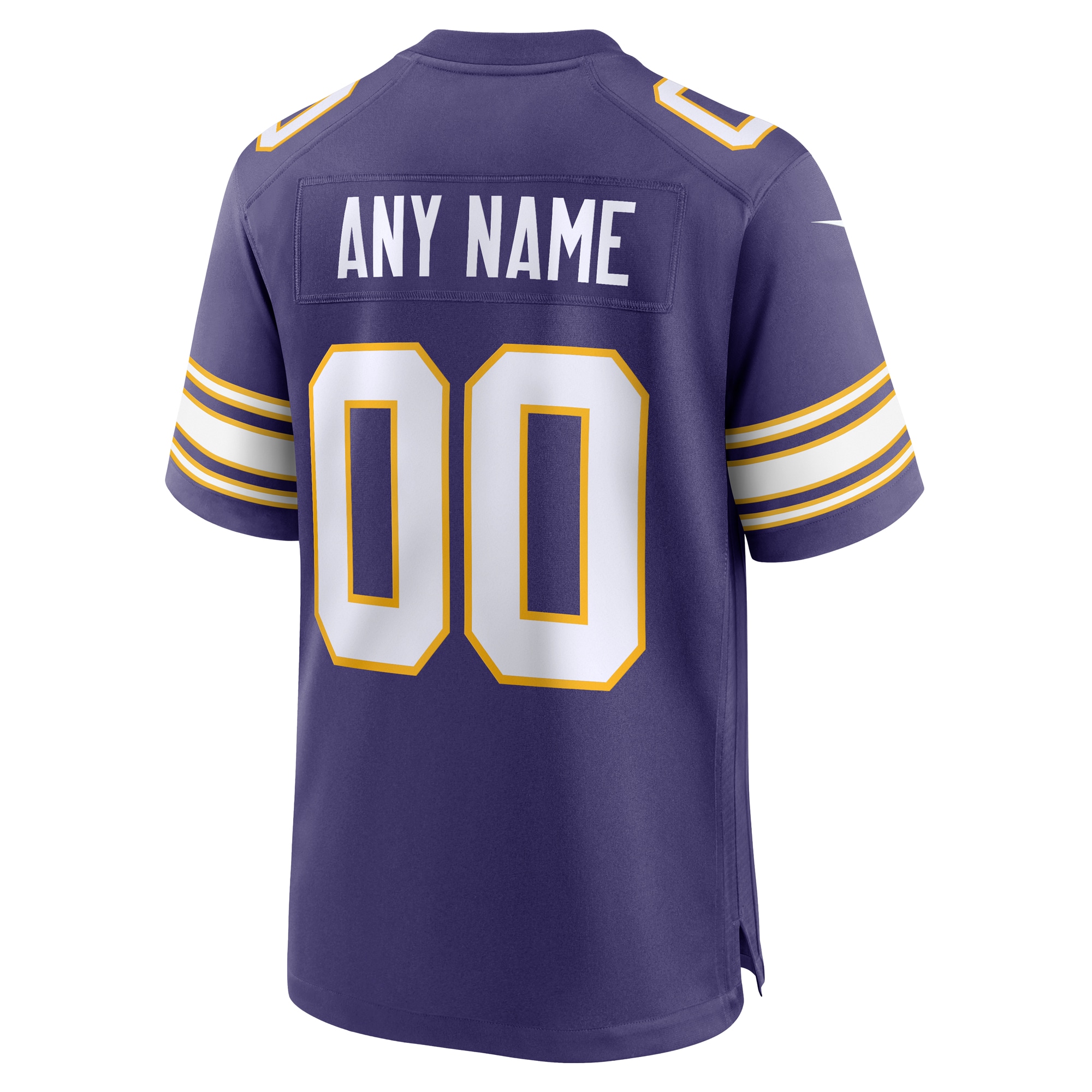 Minnesota Vikings Nike Classic Custom Game Jersey - Purple - vstockx