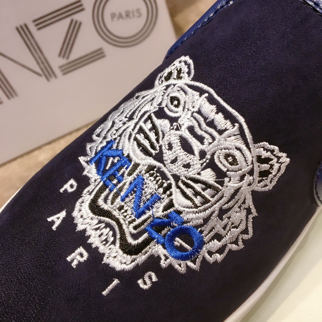 Kenzo K-SKATE Tiger canvas slip-on sneakers 12 - vstockx