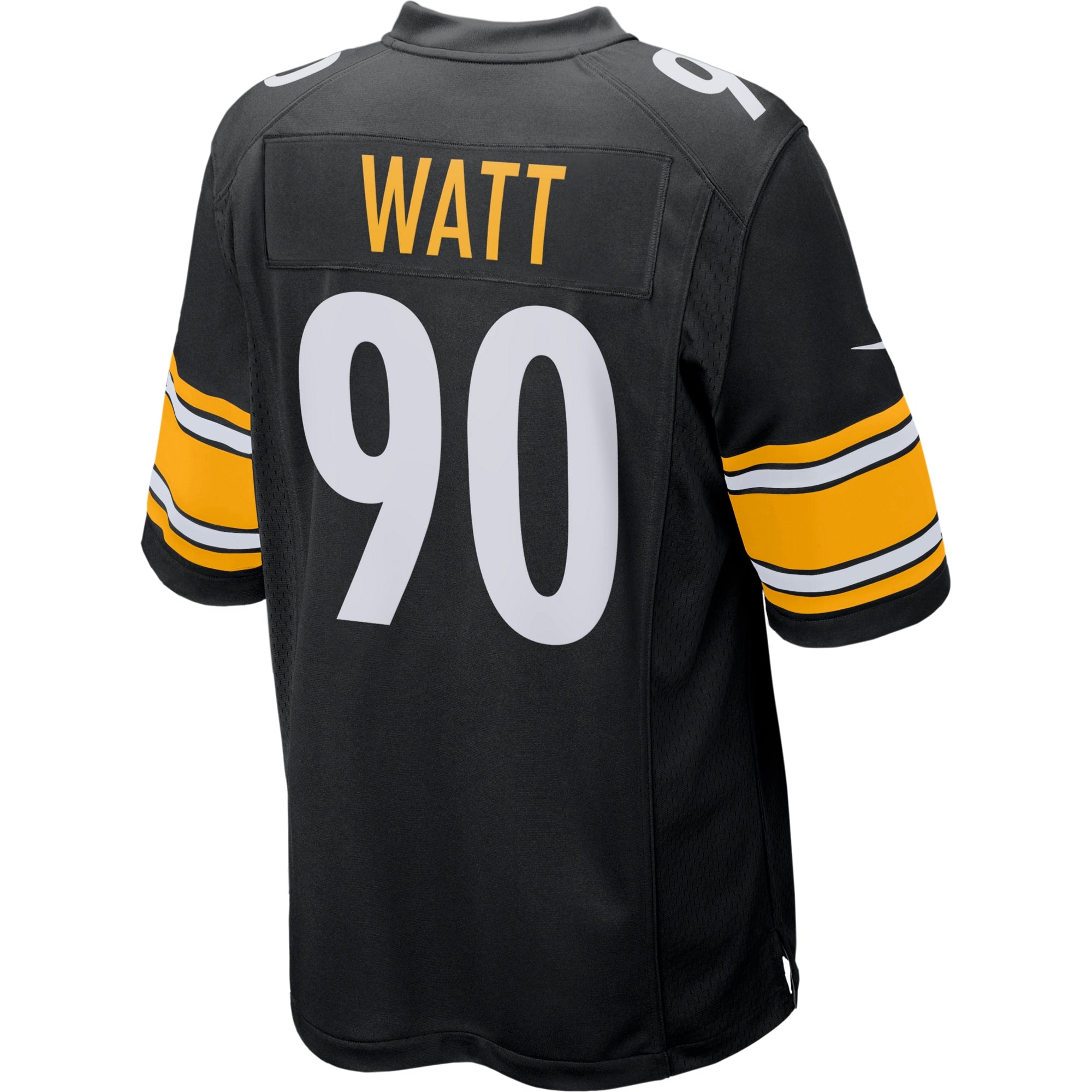 Youth Nike T.J. Watt Black Pittsburgh Steelers Game Jersey - vstockx