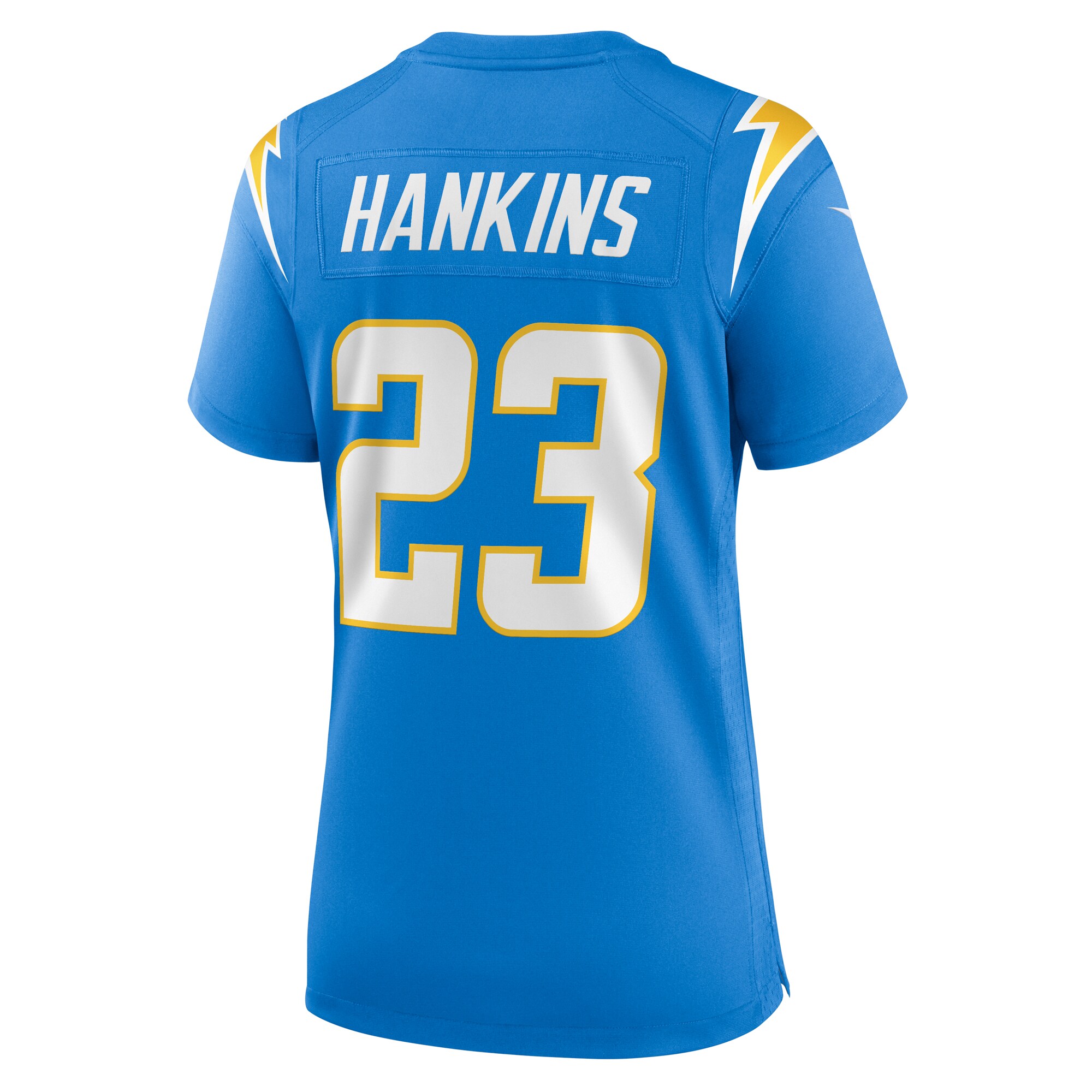 Matt Hankins Los Angeles Chargers Nike Women's Team Game Jersey - Powder Blue - vstockx