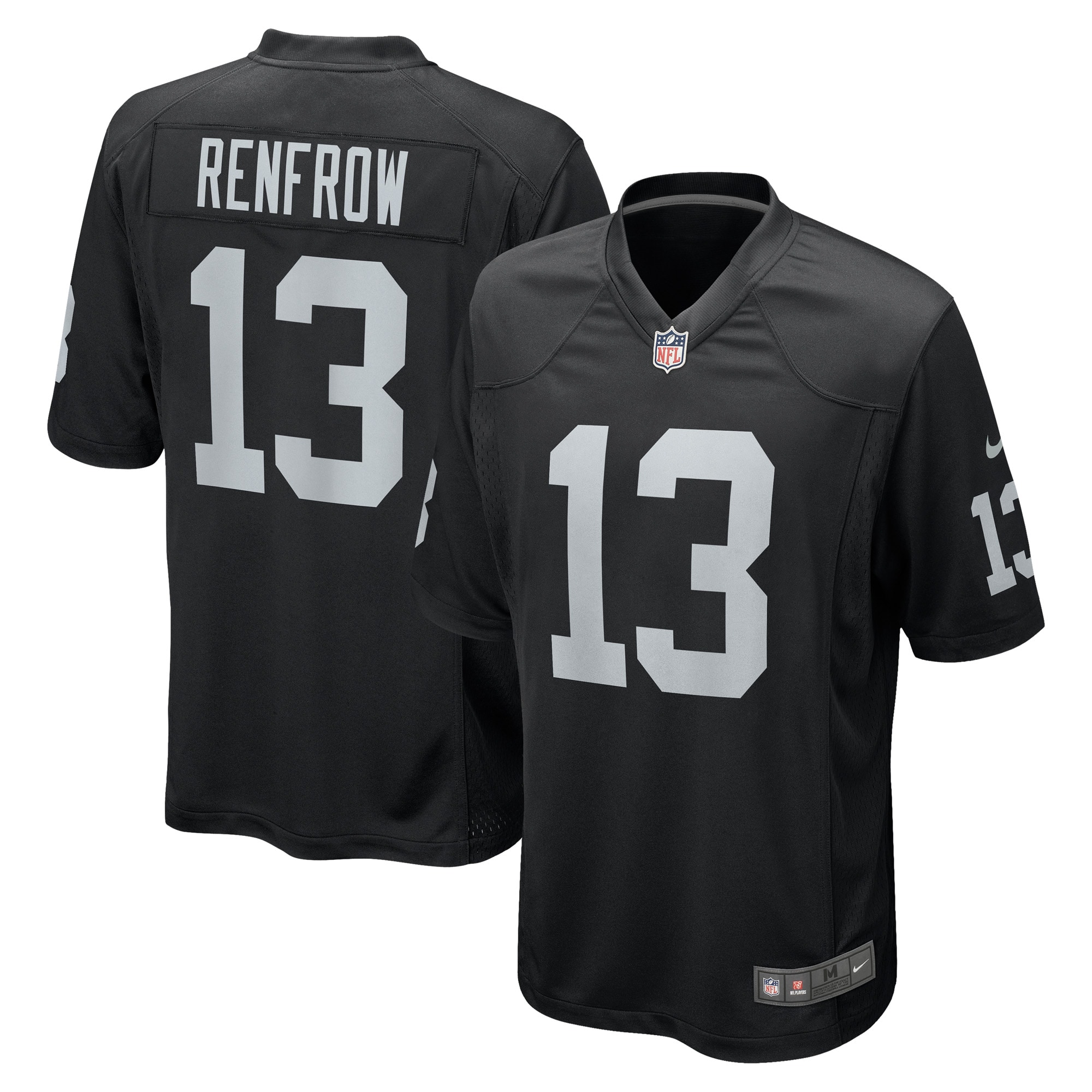 Hunter Renfrow Las Vegas Raiders Nike Player Jersey - Black - vstockx