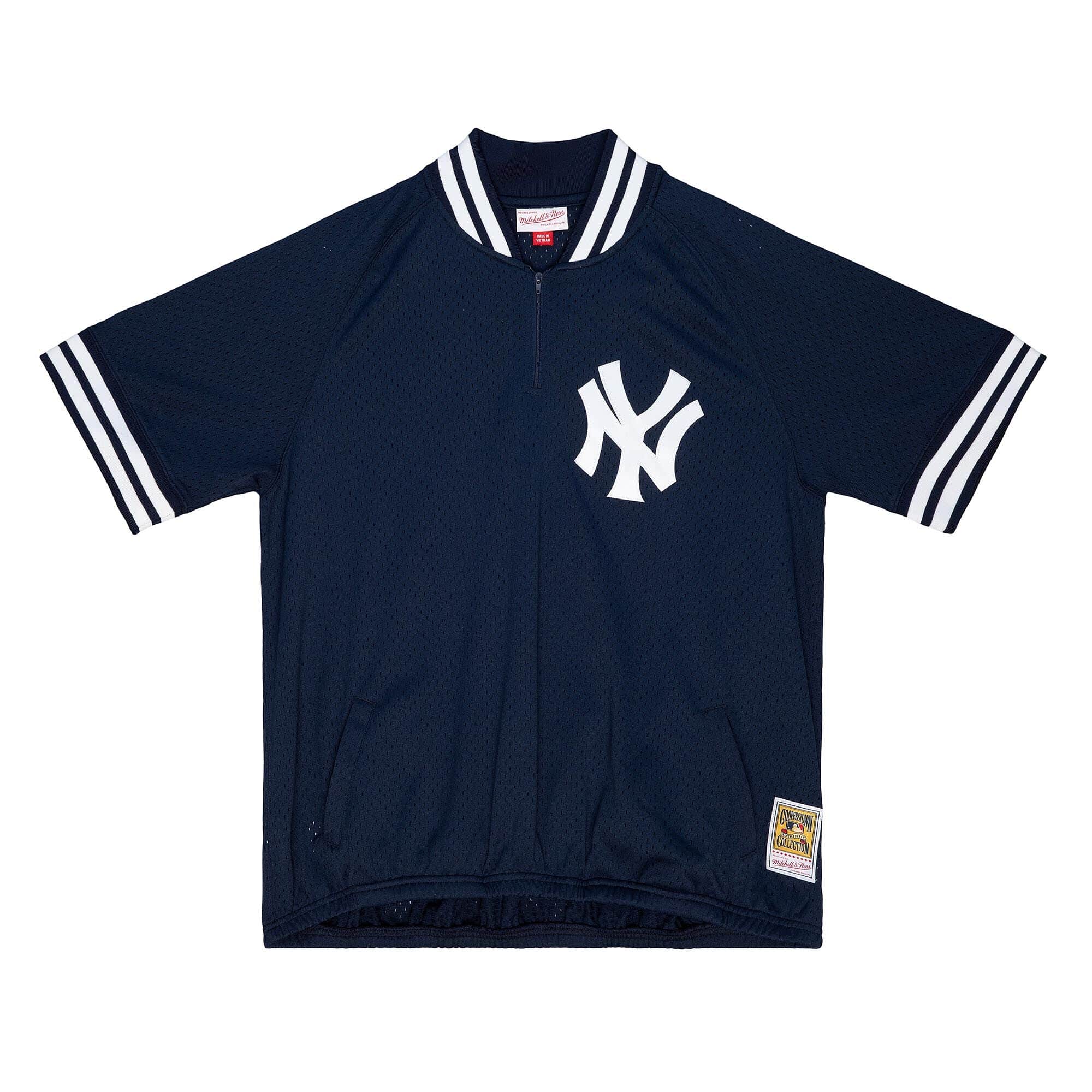 Authentic New York Yankees 1988 1/4 Zip Jersey - vstockx