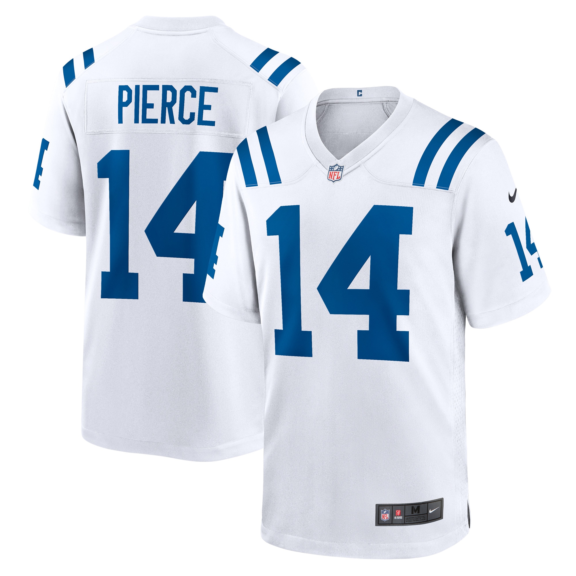Alec Pierce Indianapolis Colts Nike Away Game Player Jersey - White - vstockx
