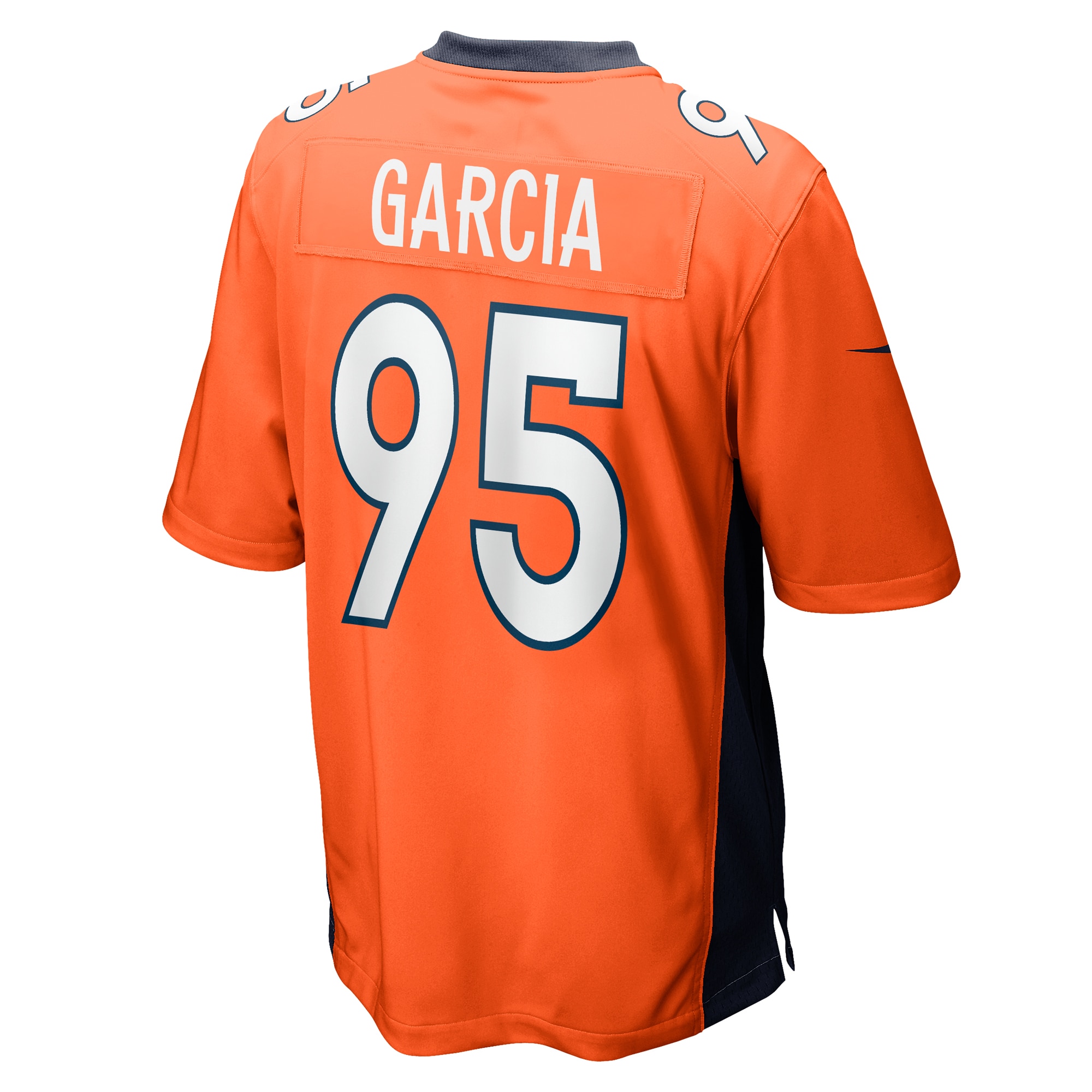 Elijah Garcia Denver Broncos Nike Team Game Jersey - Orange - vstockx