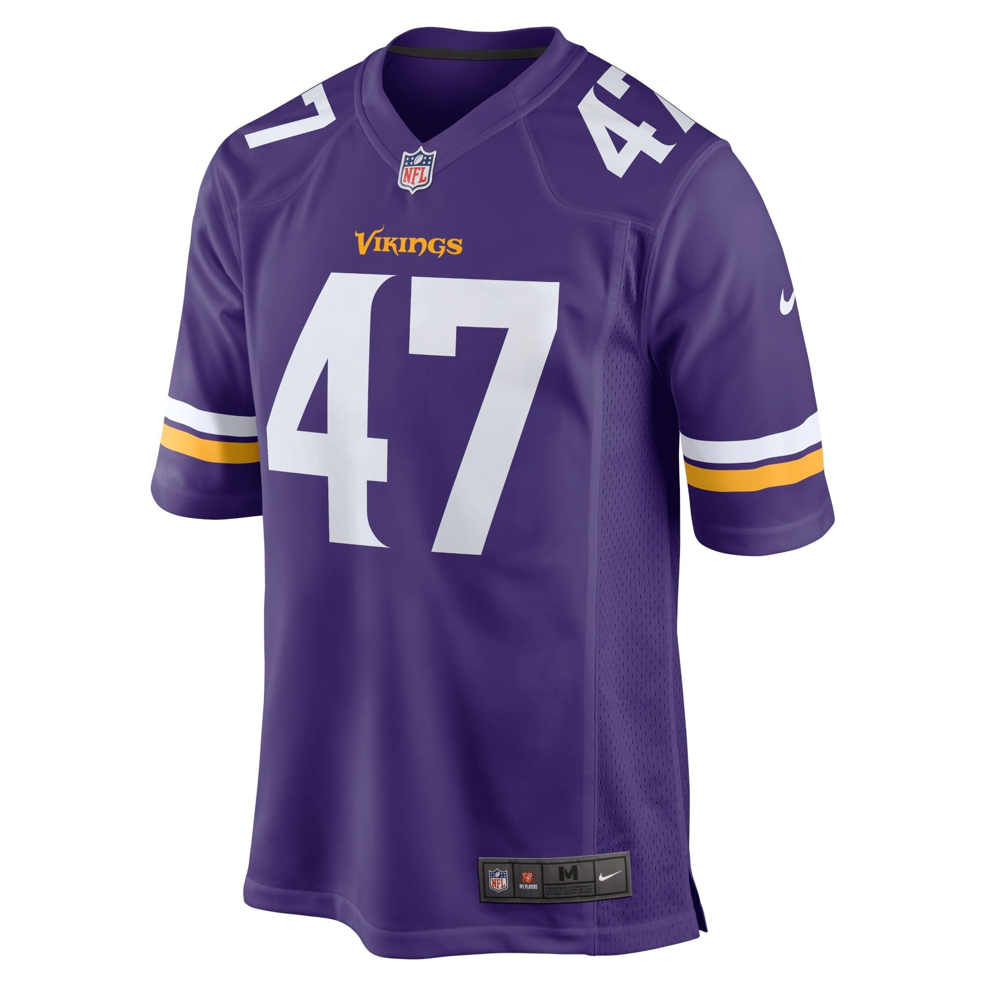 Men's Nike William Kwenkeu Purple Minnesota Vikings Home Game Player Jersey - vstockx