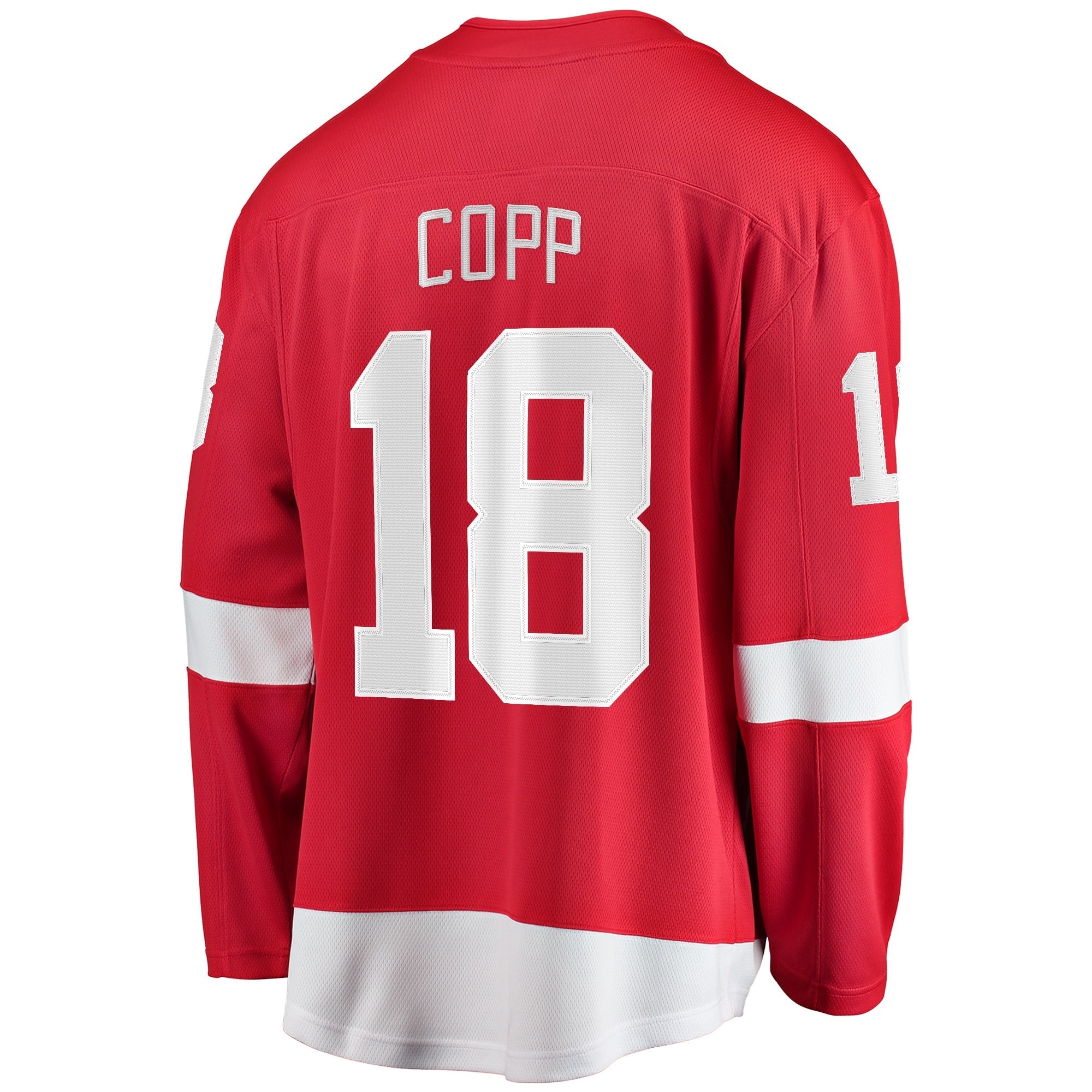 Men's Fanatics Branded Andrew Copp Red Detroit Red Wings Home Breakaway Player Jersey - vstockx