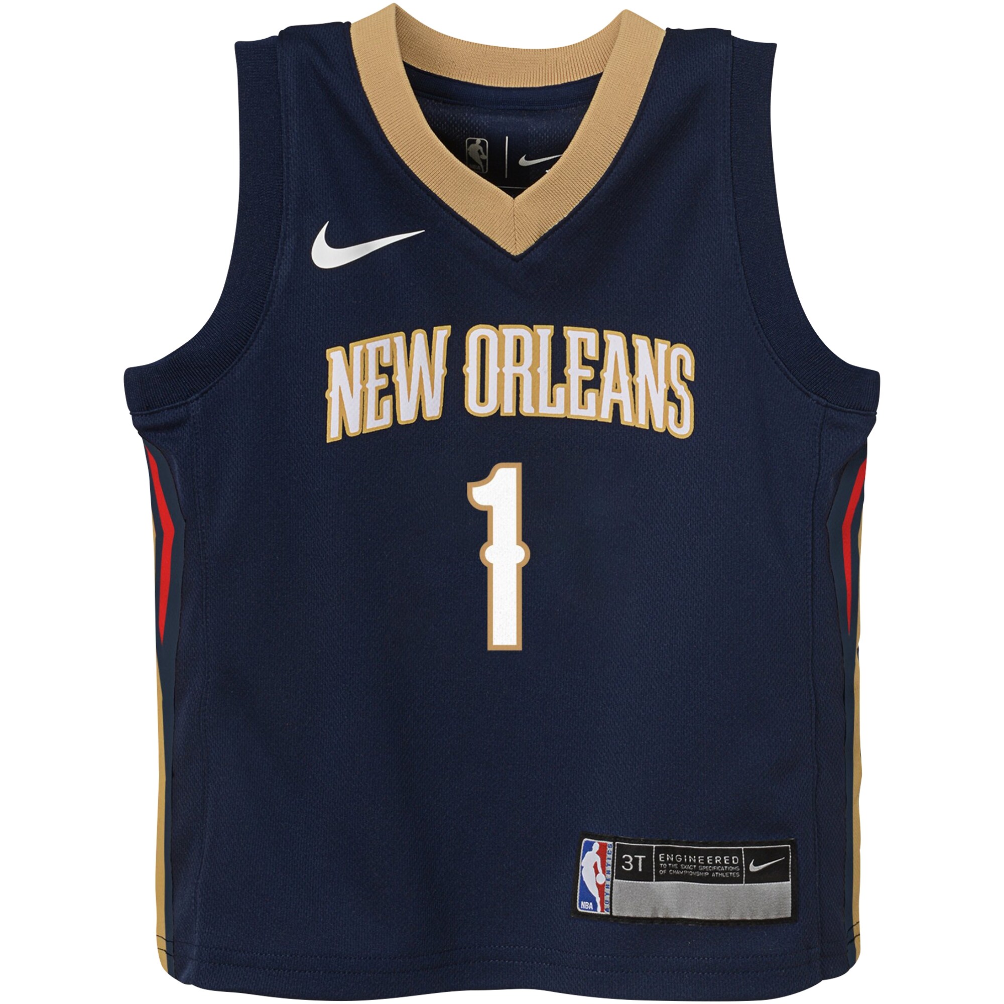 Zion Williamson New Orleans Pelicans Nike Toddler Swingman Player Jersey - Icon Edition - Navy - vstockx