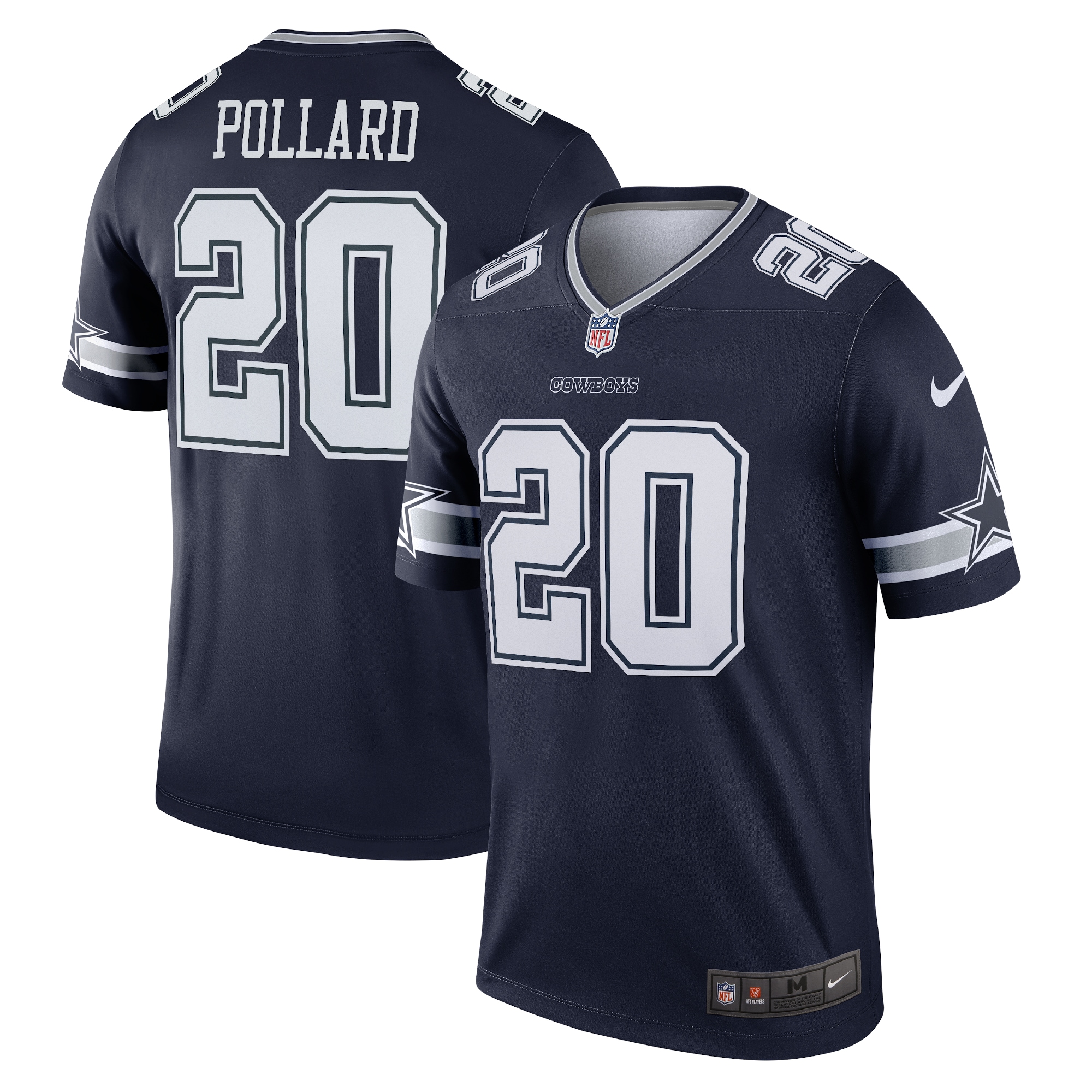 Tony Pollard Dallas Cowboys Nike Men's Legend Player Jersey - Navy - vstockx