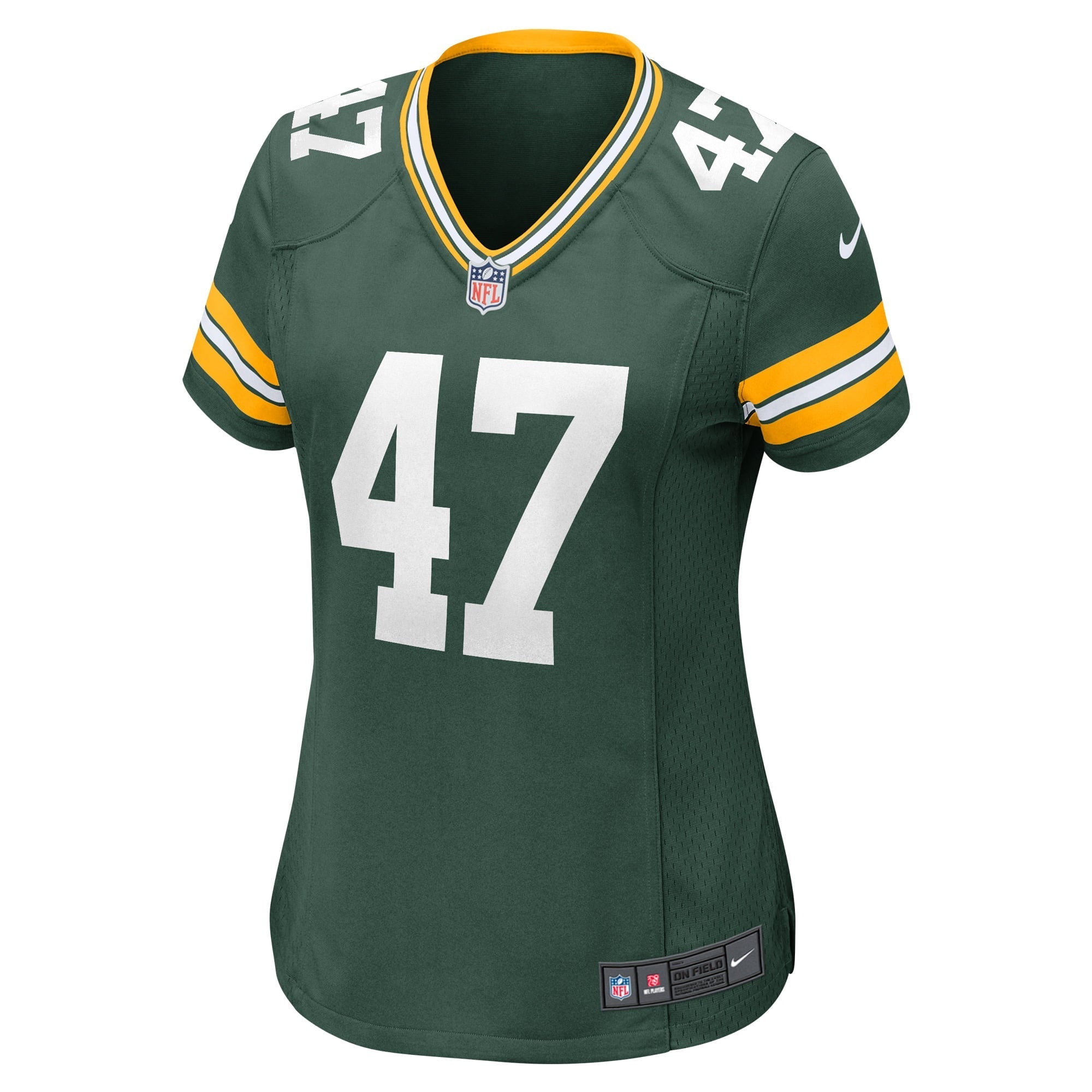 Women's Nike Justin Hollins Green Green Bay Packers Home Game Player Jersey - vstockx