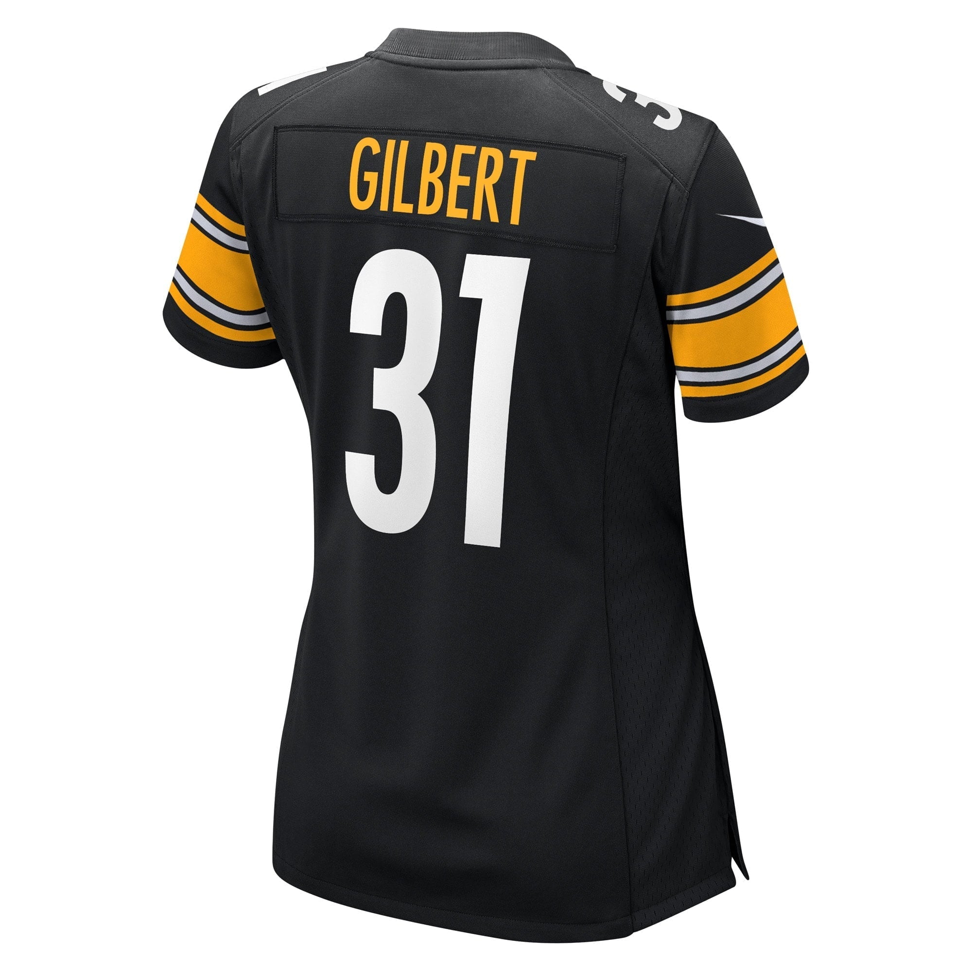 Women's Nike Mark Gilbert Black Pittsburgh Steelers Game Player Jersey - vstockx