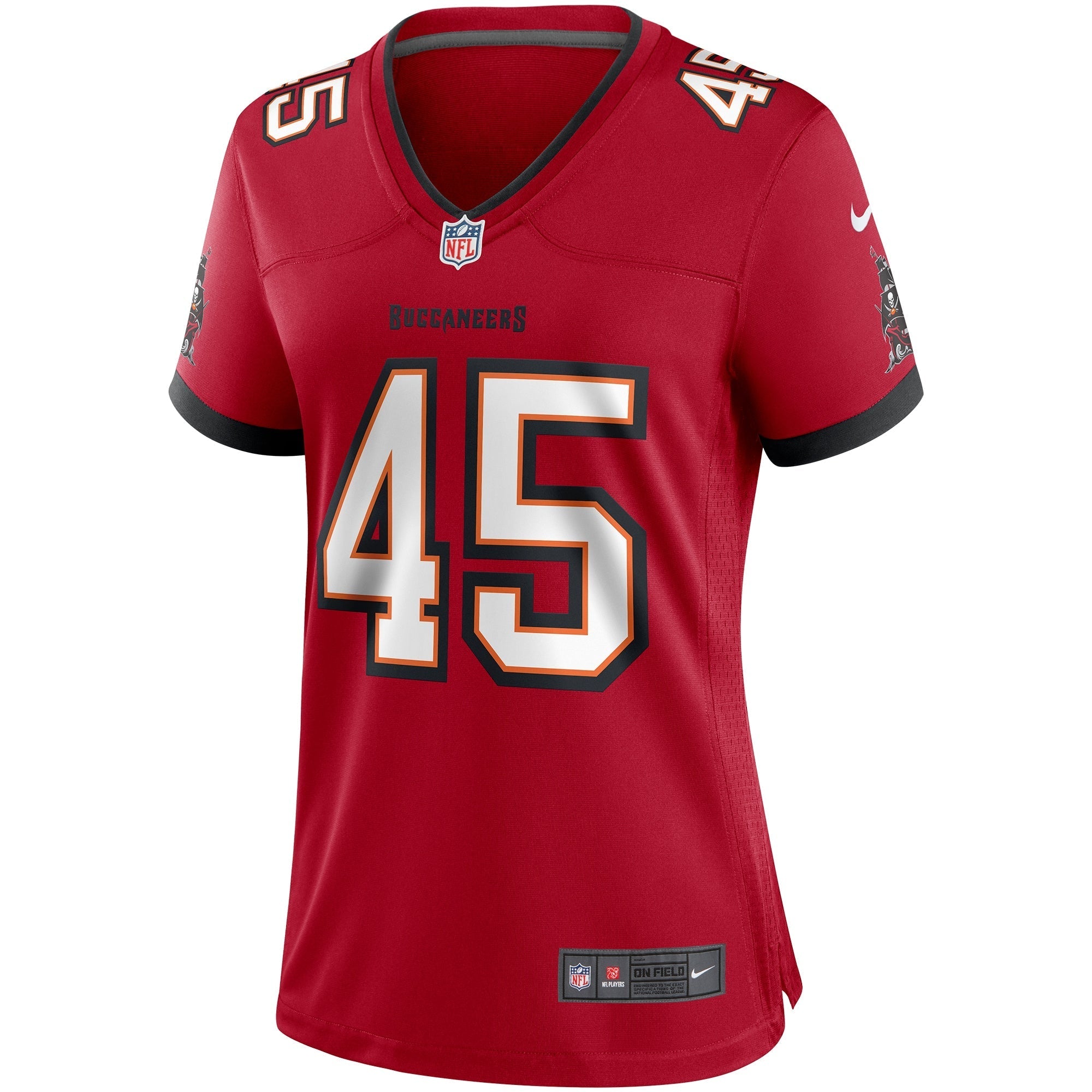 Women's Nike Devin White Red Tampa Bay Buccaneers Game Player Jersey - vstockx