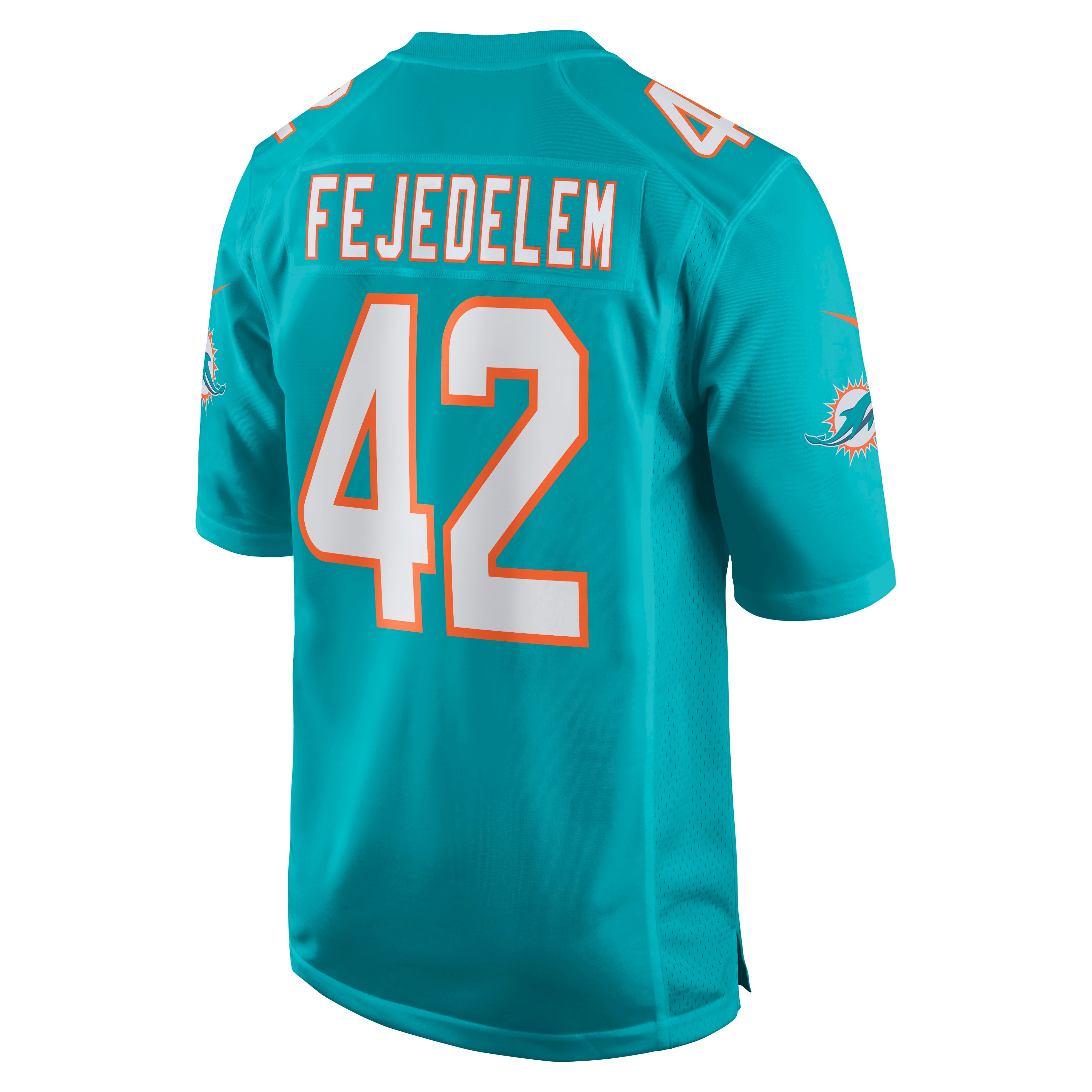 Clayton Fejedelem Miami Dolphins Nike Game Jersey - Aqua - vstockx