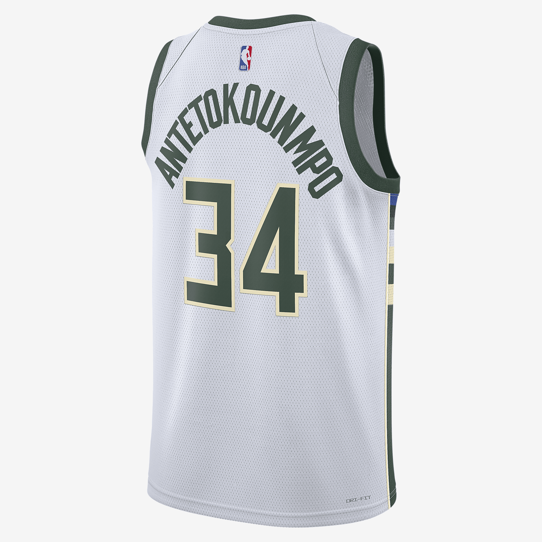 Milwaukee Bucks Association Edition 2022/23 Nike Dri-FIT NBA Swingman Jersey - White - vstockx
