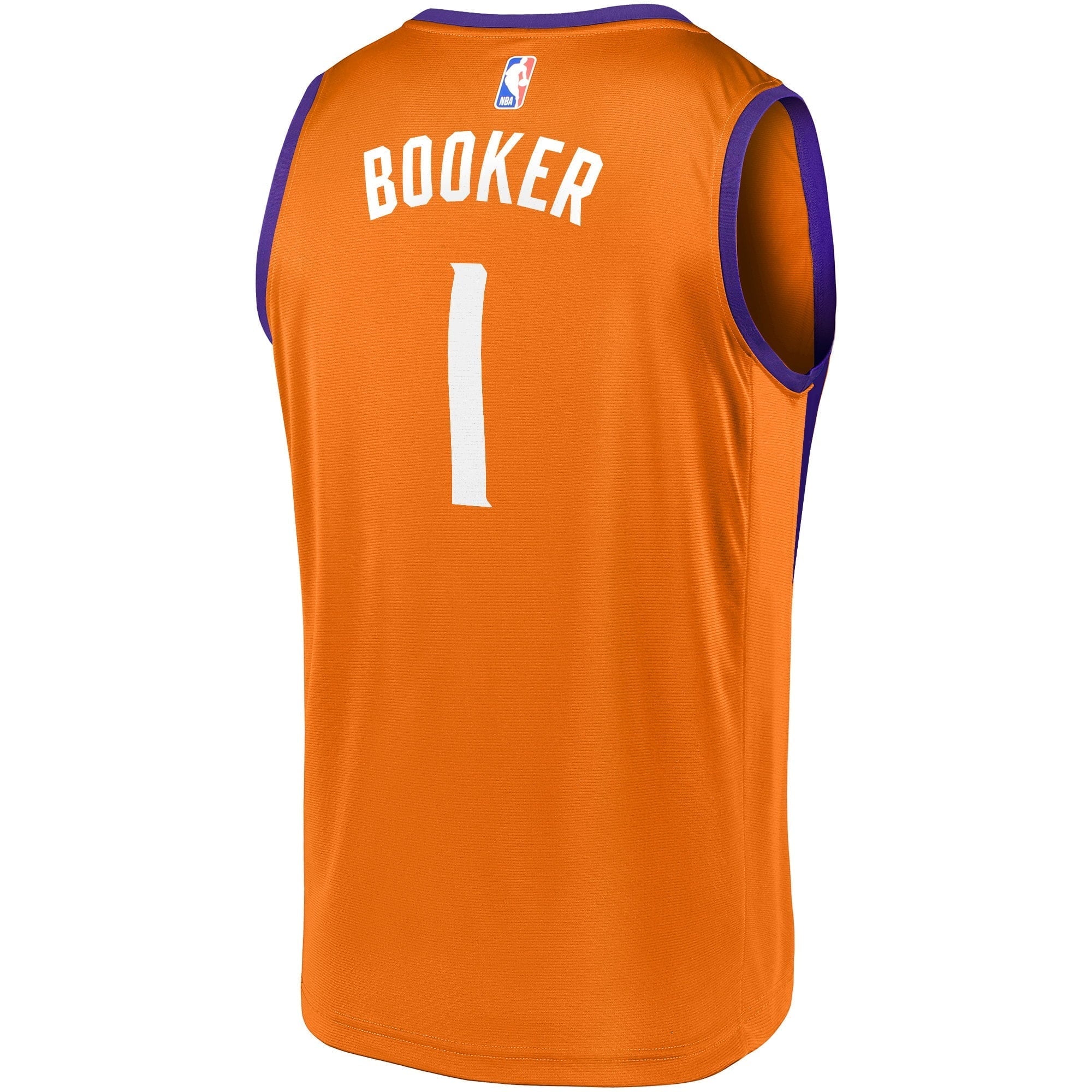 Men's Fanatics Branded Devin Booker Orange Phoenix Suns Fast Break Team Replica Jersey - Statement Edition - vstockx