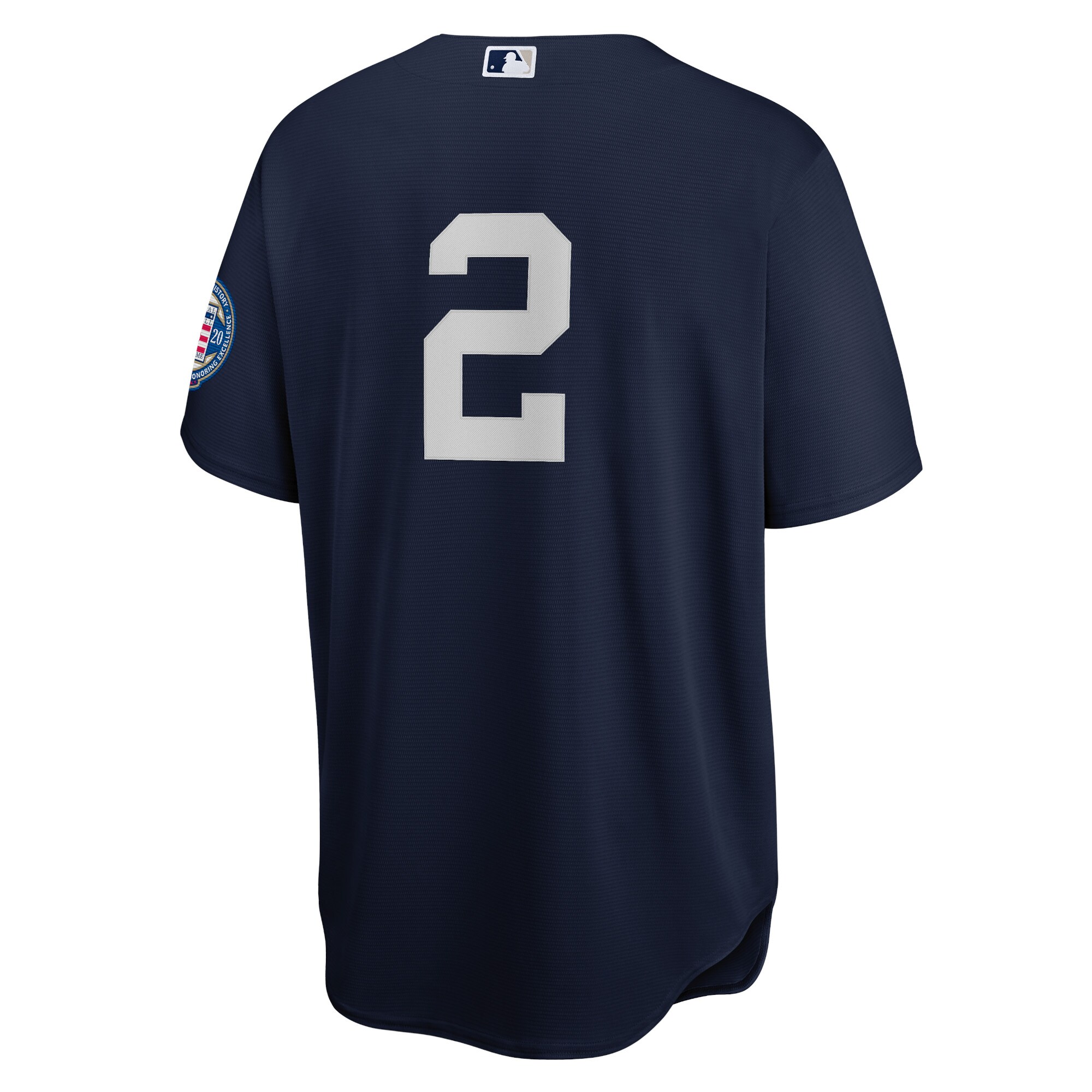Derek Jeter New York Yankees Nike 2020 Hall of Fame Induction Alternate Replica Player Jersey - Navy - vstockx