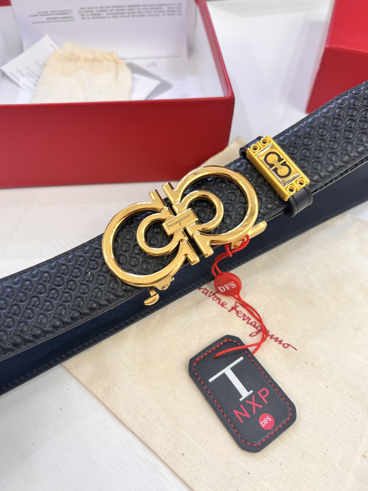 Streetwear Belt Ferragamo 320362 size:3.5cm - vstockx