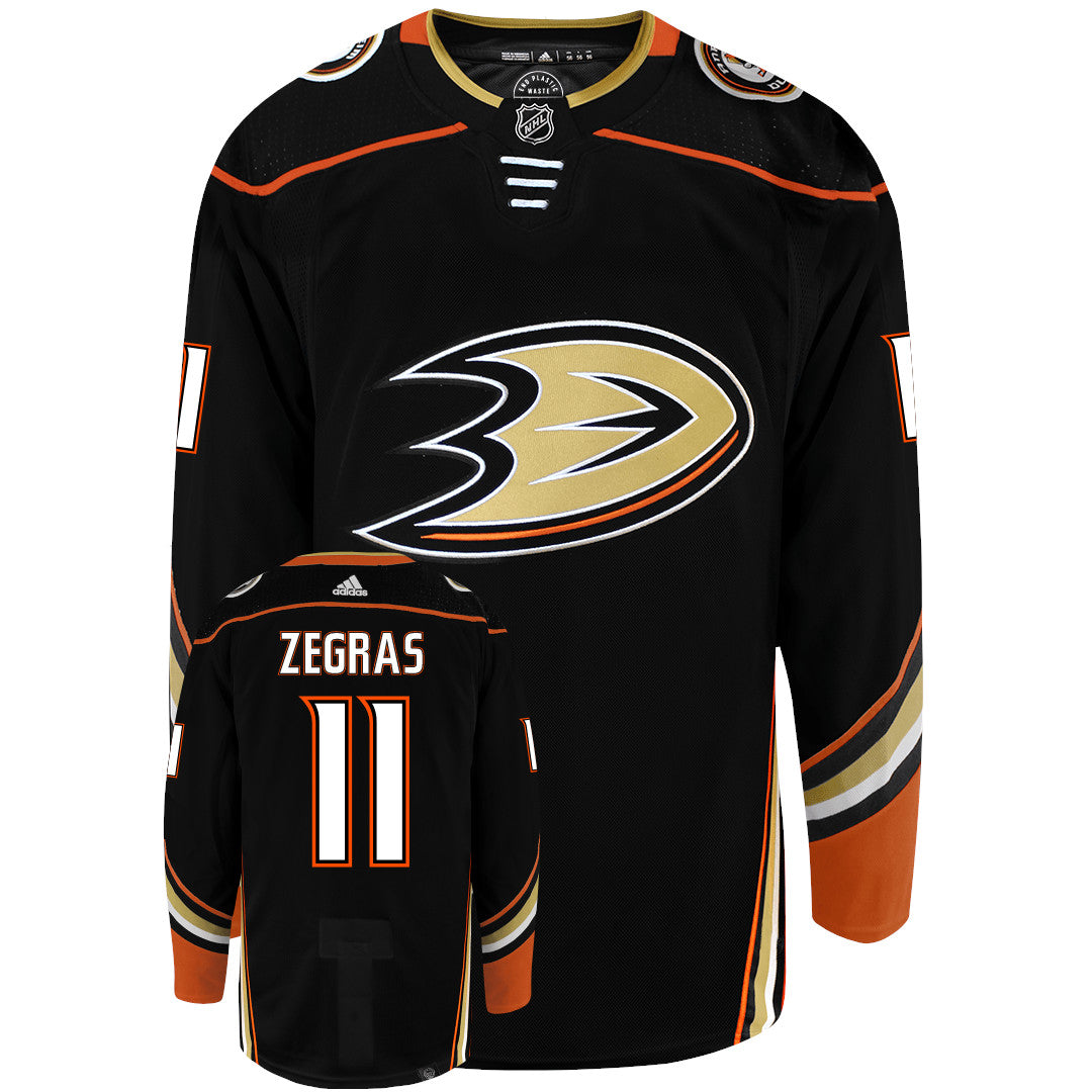 Trevor Zegras Anaheim Ducks Adidas Primegreen Authentic NHL Hockey Jersey - vstockx