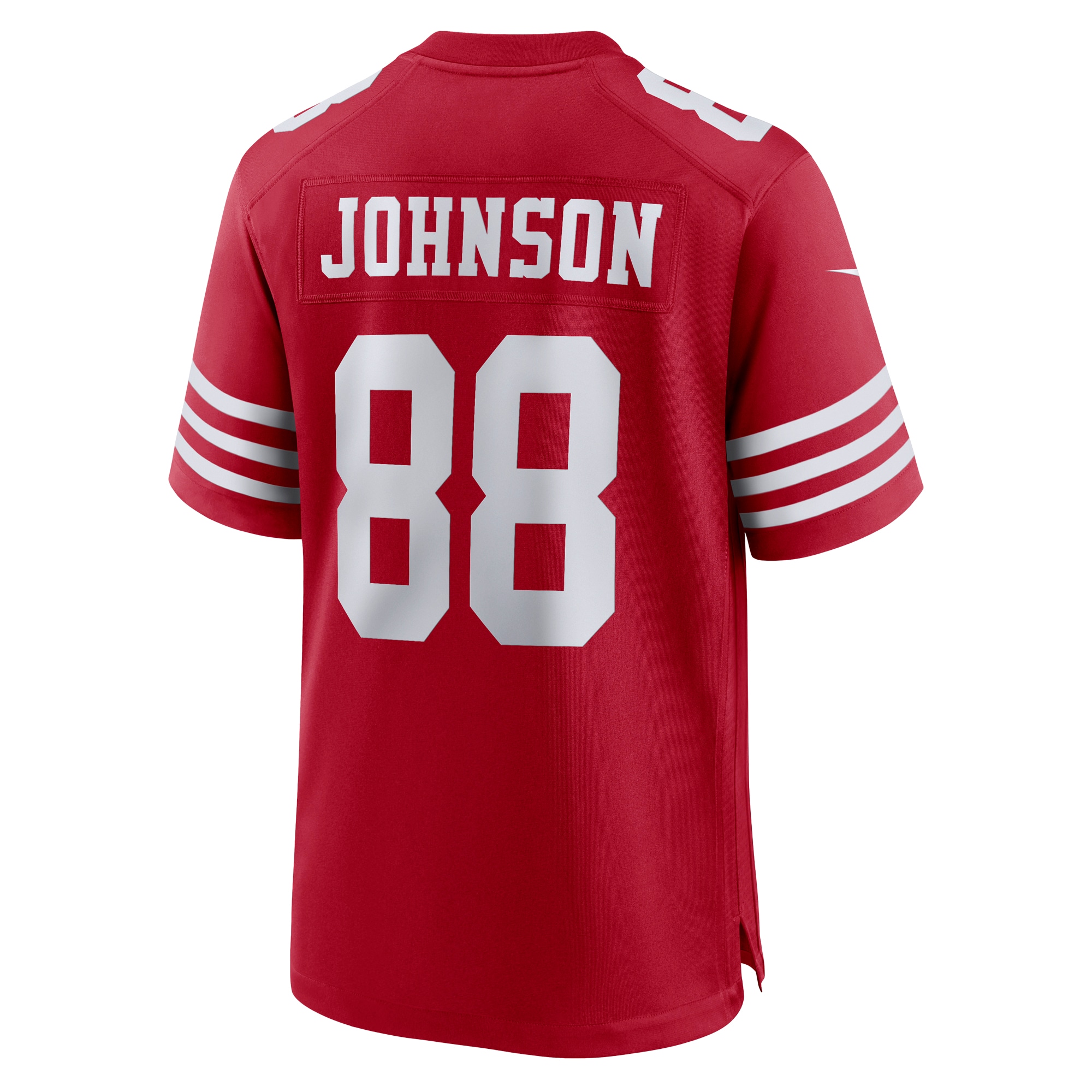 Tyron Johnson San Francisco 49ers Nike Team Game Jersey - Scarlet - vstockx