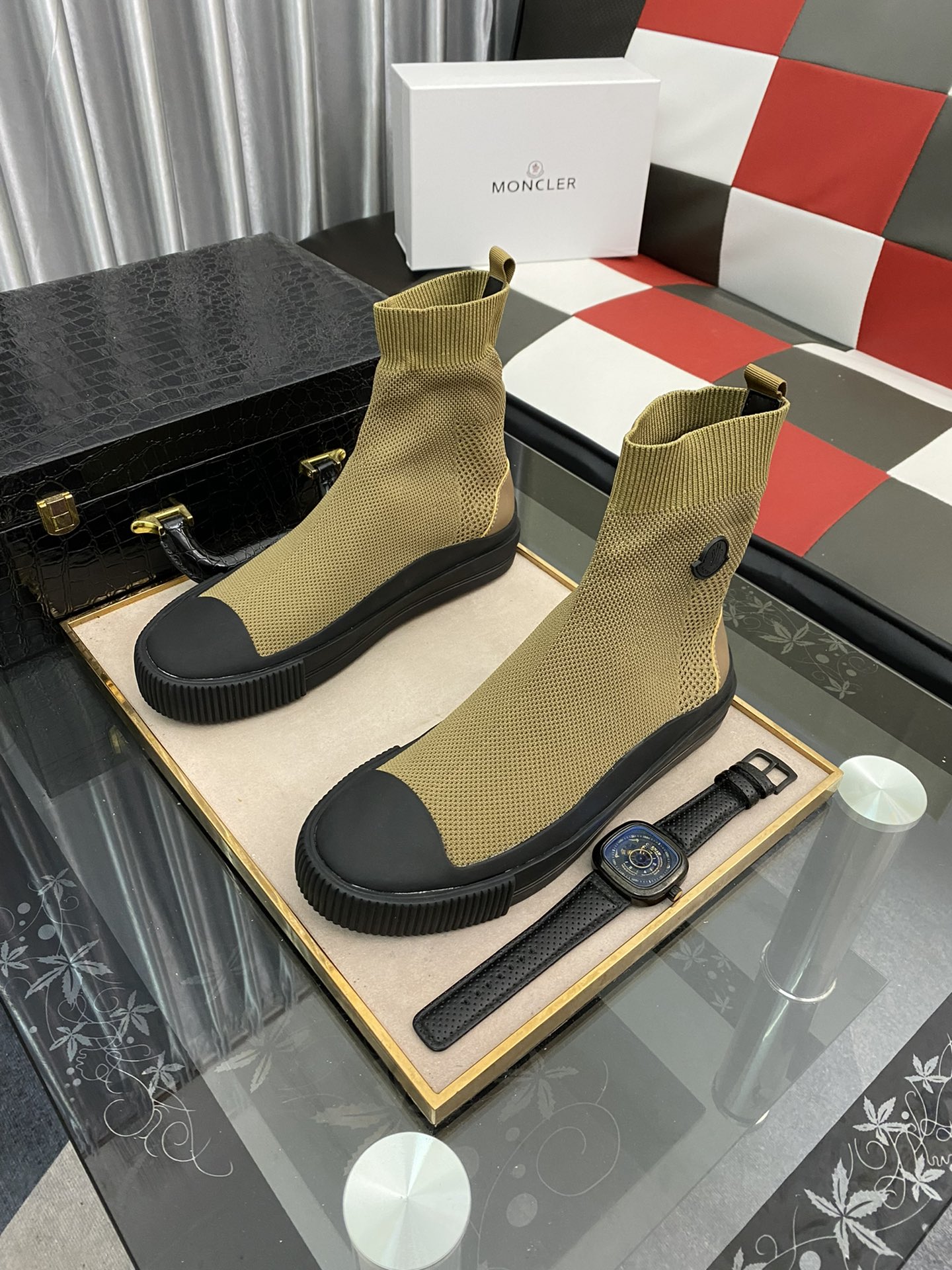 Moncler Socks Sneaker 2 - vstockx