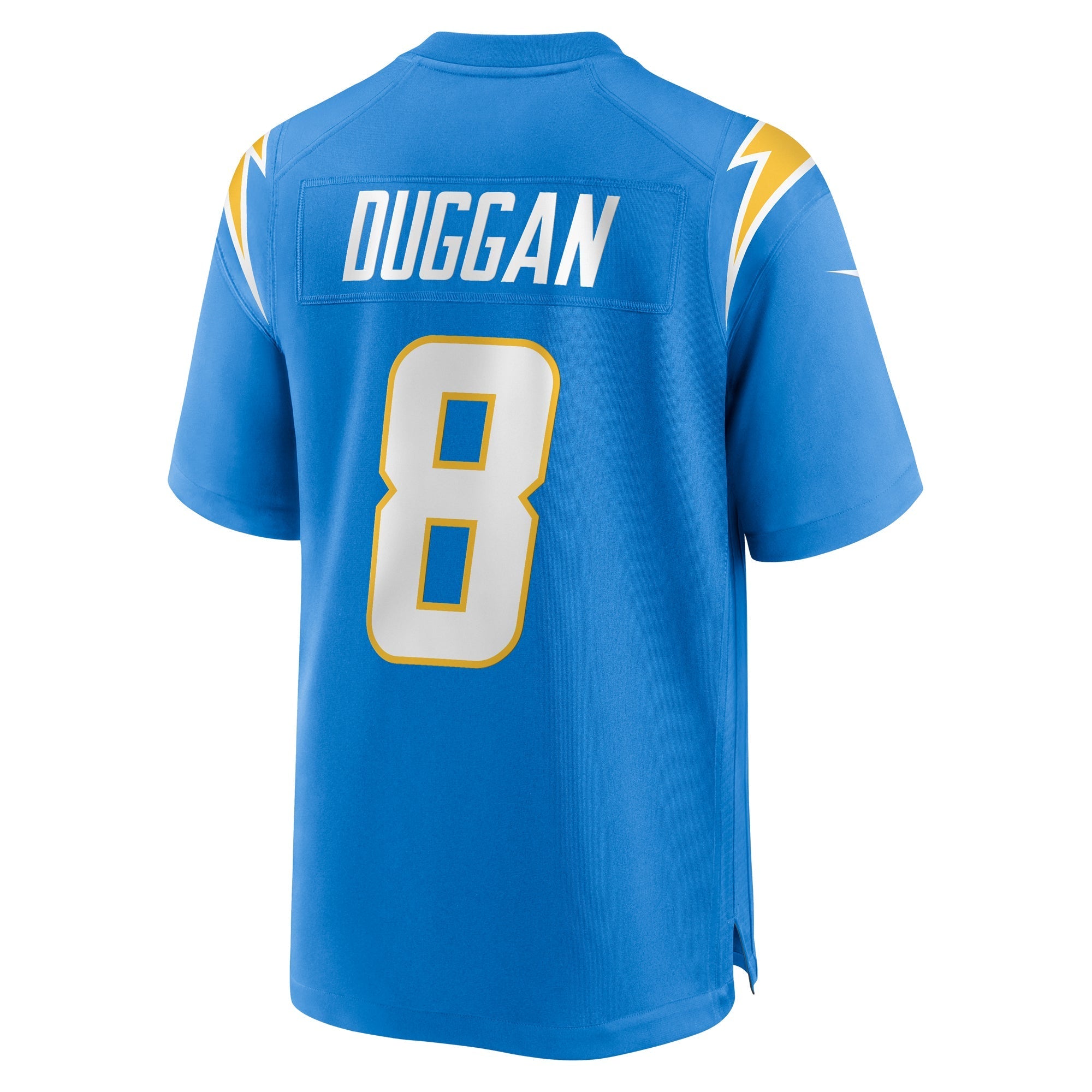 Men's Nike Max Duggan Powder Blue Los Angeles Chargers Team Game Jersey - vstockx