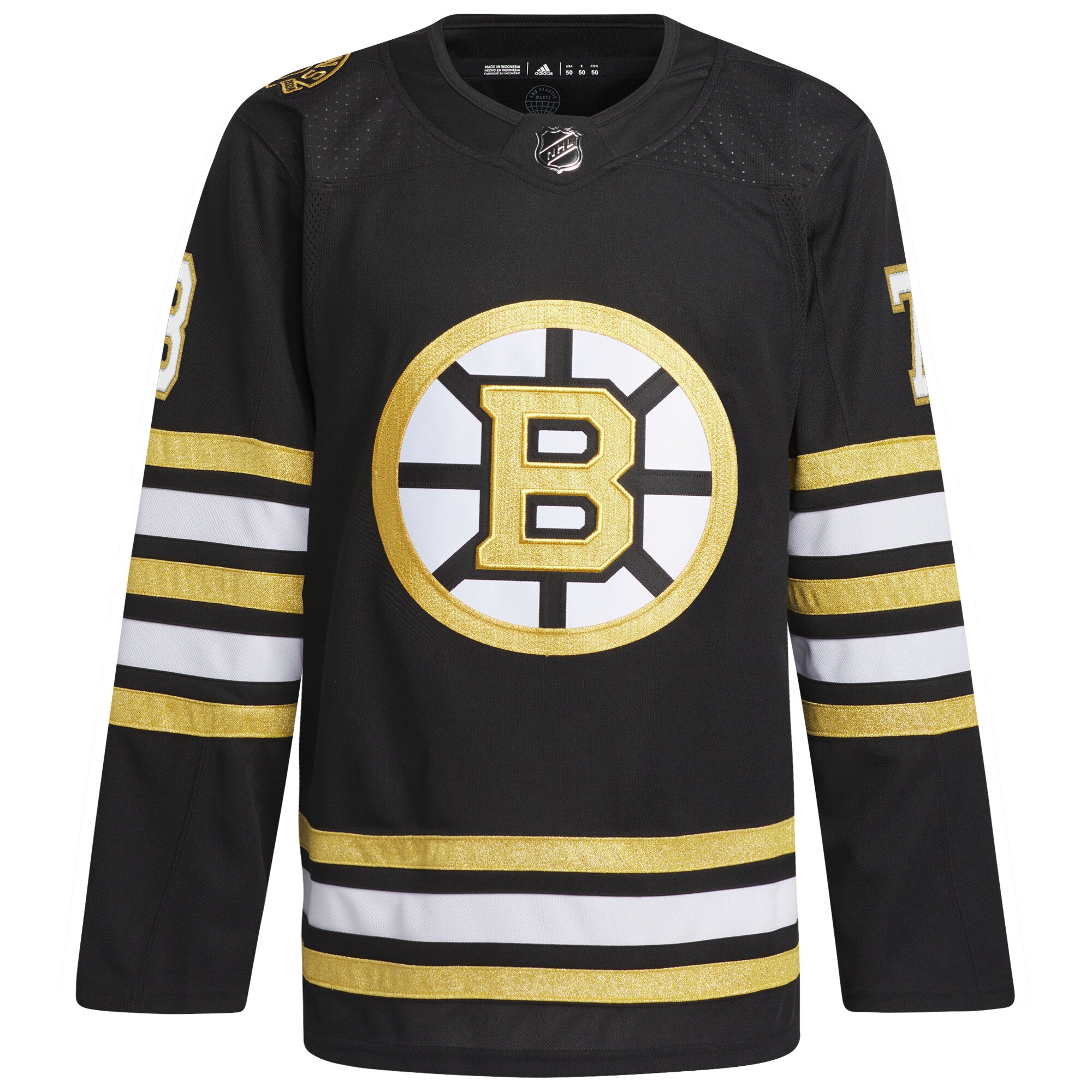 Charlie McAvoy Boston Bruins adidas Primegreen Authentic Pro Player Jersey - Black - vstockx
