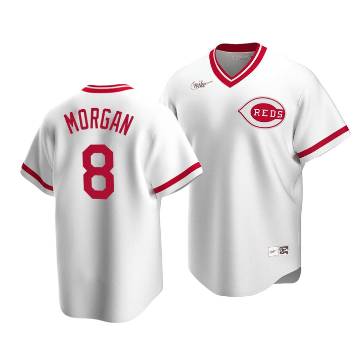 Men's Cincinnati Reds Joe Morgan Cooperstown Collection Home Replica Cool Base Jersey - vstockx