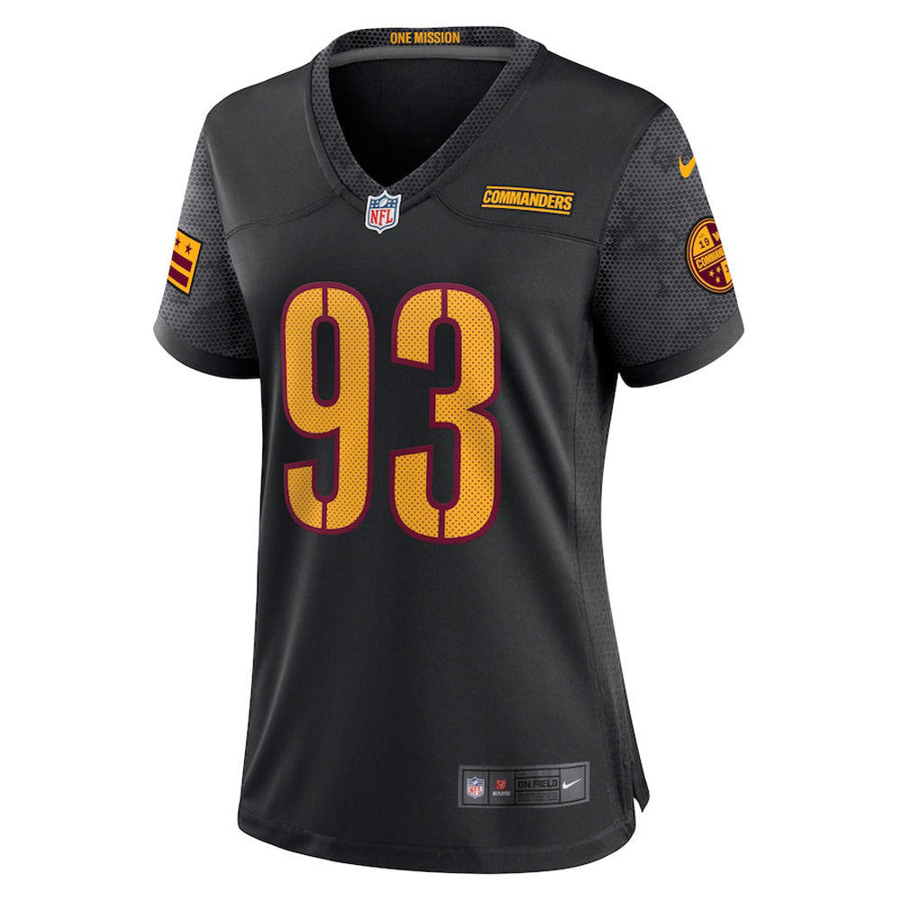 Women's Washington Commanders Johnathan Allen Game Jersey - Black - vstockx