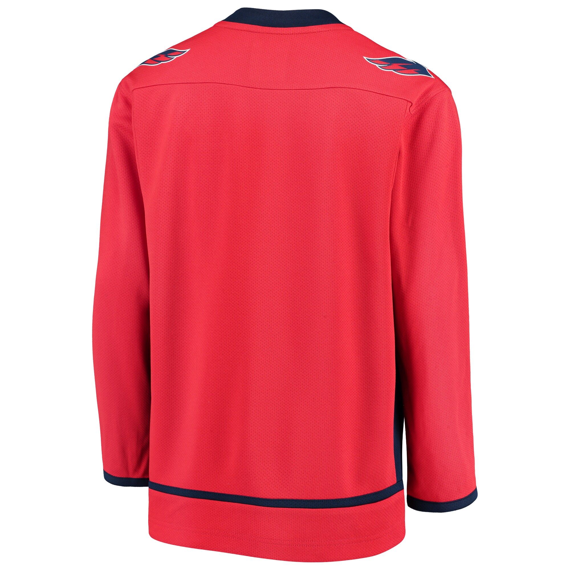 Washington Capitals Fanatics Branded Youth Home Replica Blank Jersey - Red - vstockx