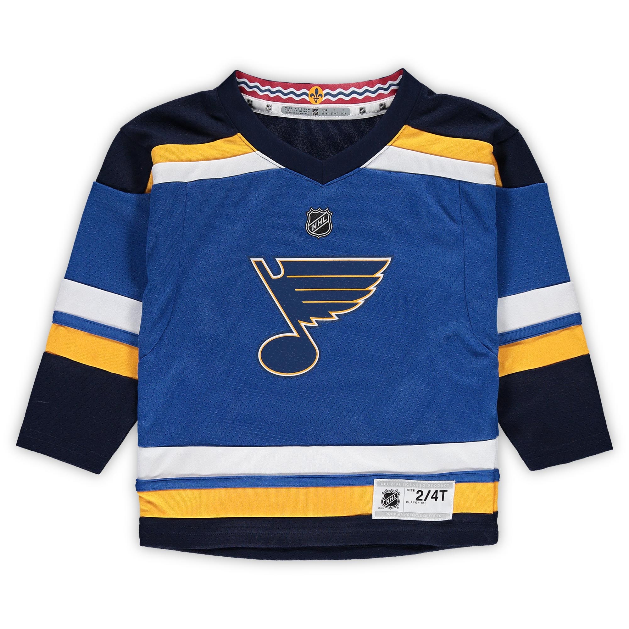 Jordans Binnington St. Louis Blues Toddler Home Replica Player Jersey - Blue - vstockx