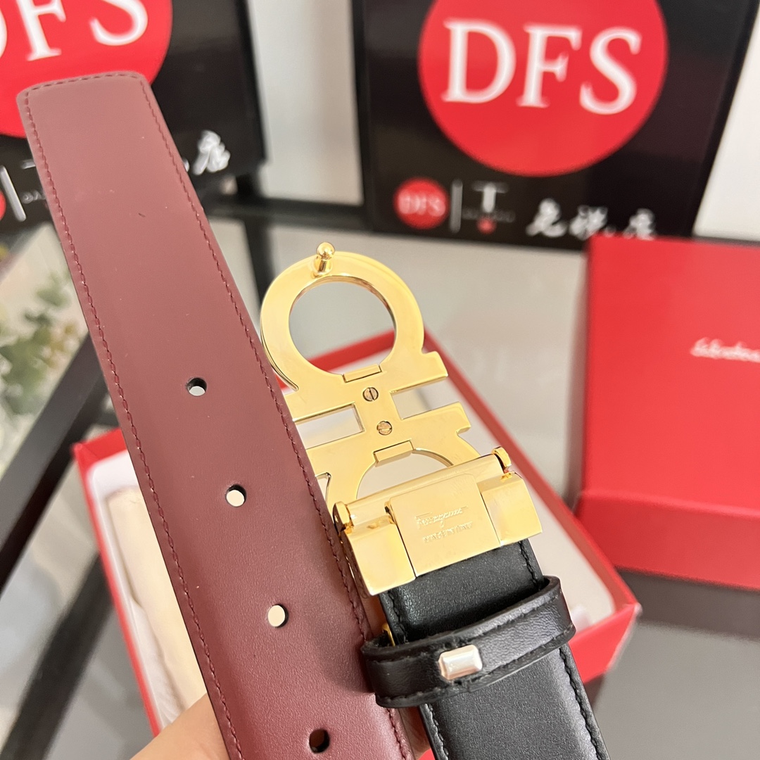 Streetwear Belt Ferragamo 320139 size:3.5cm - vstockx