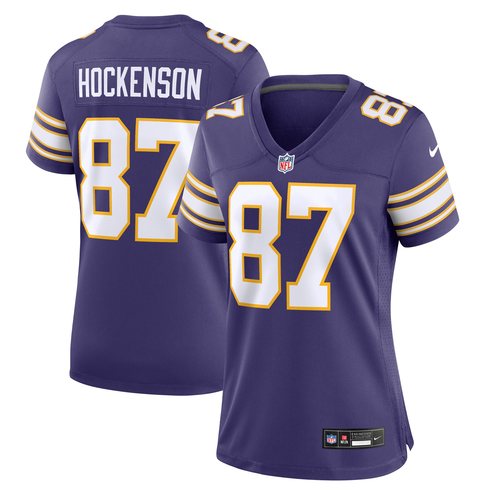 T.J. Hockenson Minnesota Vikings Nike Women's Player Jersey - Purple - vstockx
