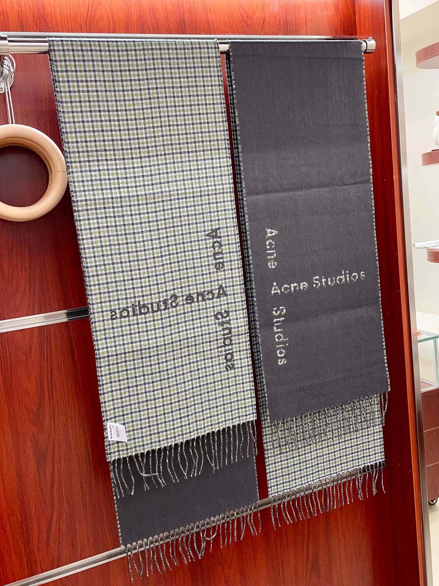 Streetwear Scarf Acne 328855 SIZE:200×30cm - vstockx