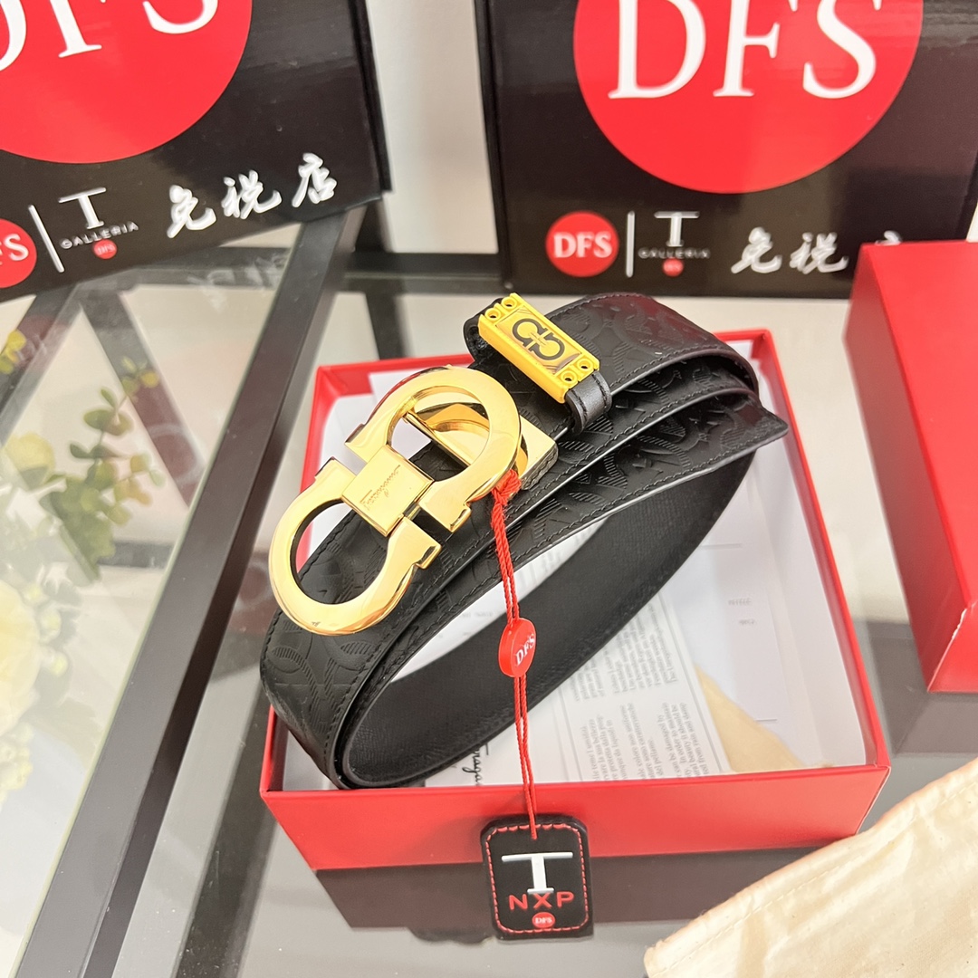 Streetwear Belt Ferragamo 320169 size:3.5cm - vstockx