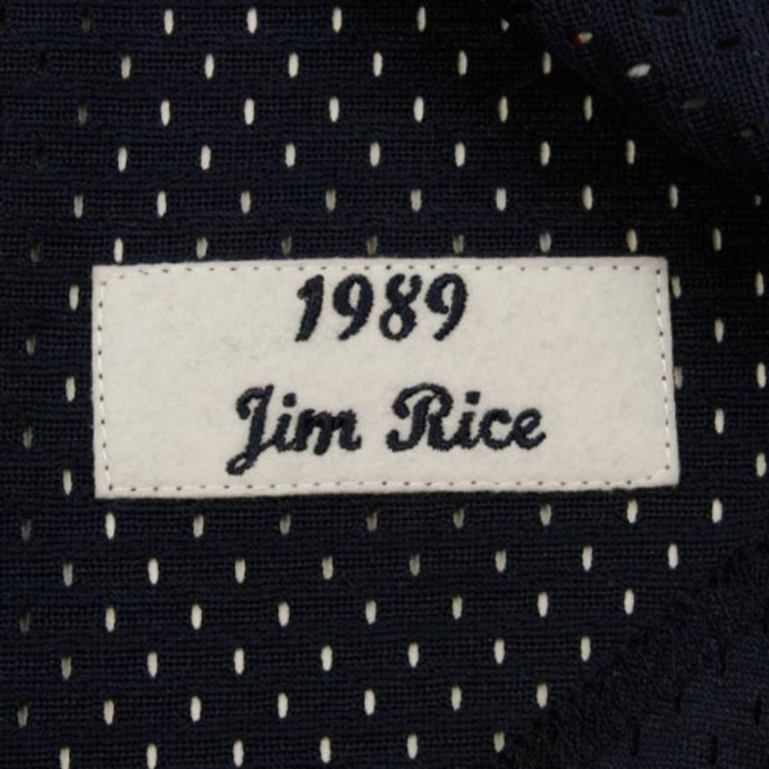Men's Jim Rice Boston Red Sox 1989 Authentic Batting Practice Jersey By Mitchell And Ness - vstockx